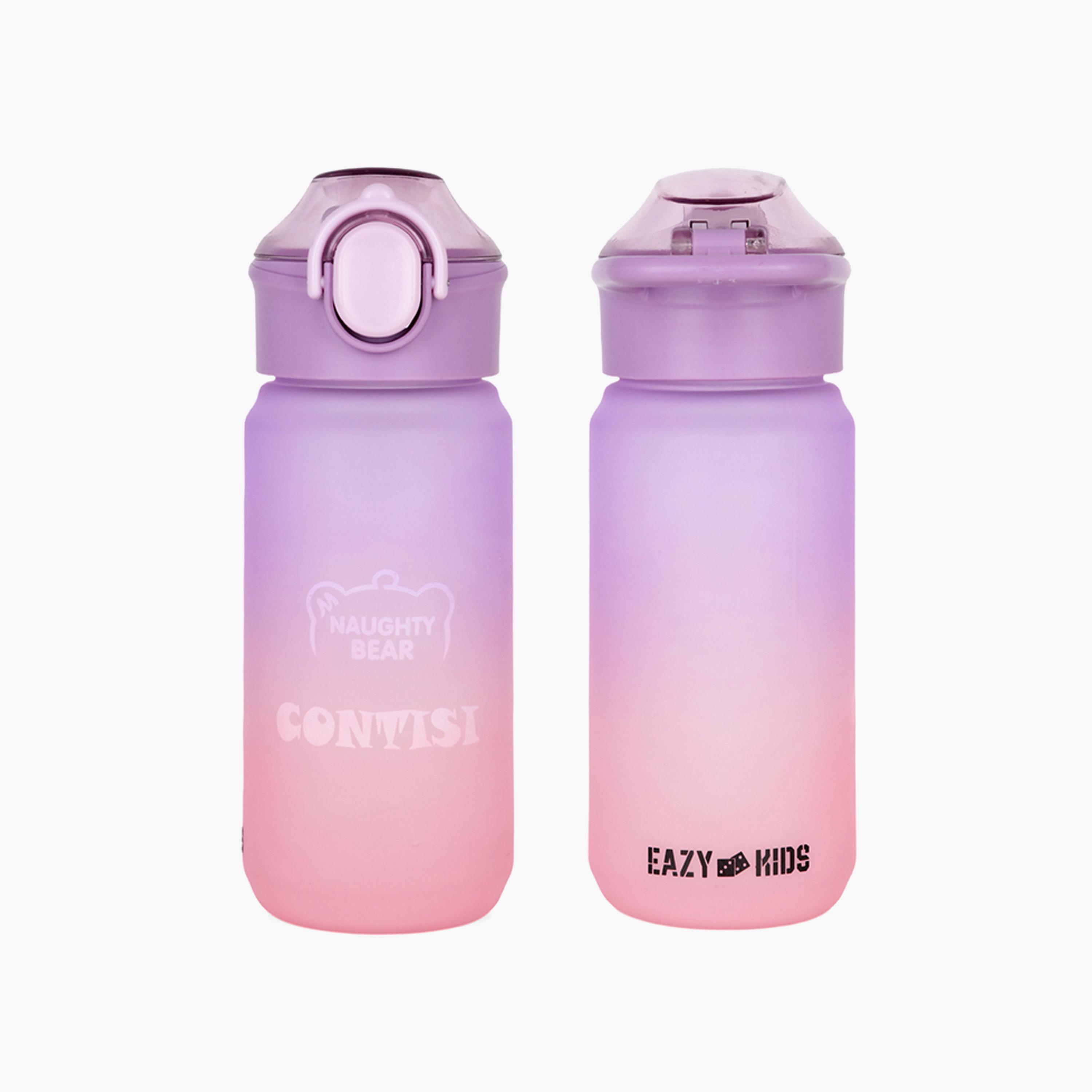Eazy Kids Water Bottle 500 ML Wt Handle - Purple-school-waterbottles-image-6