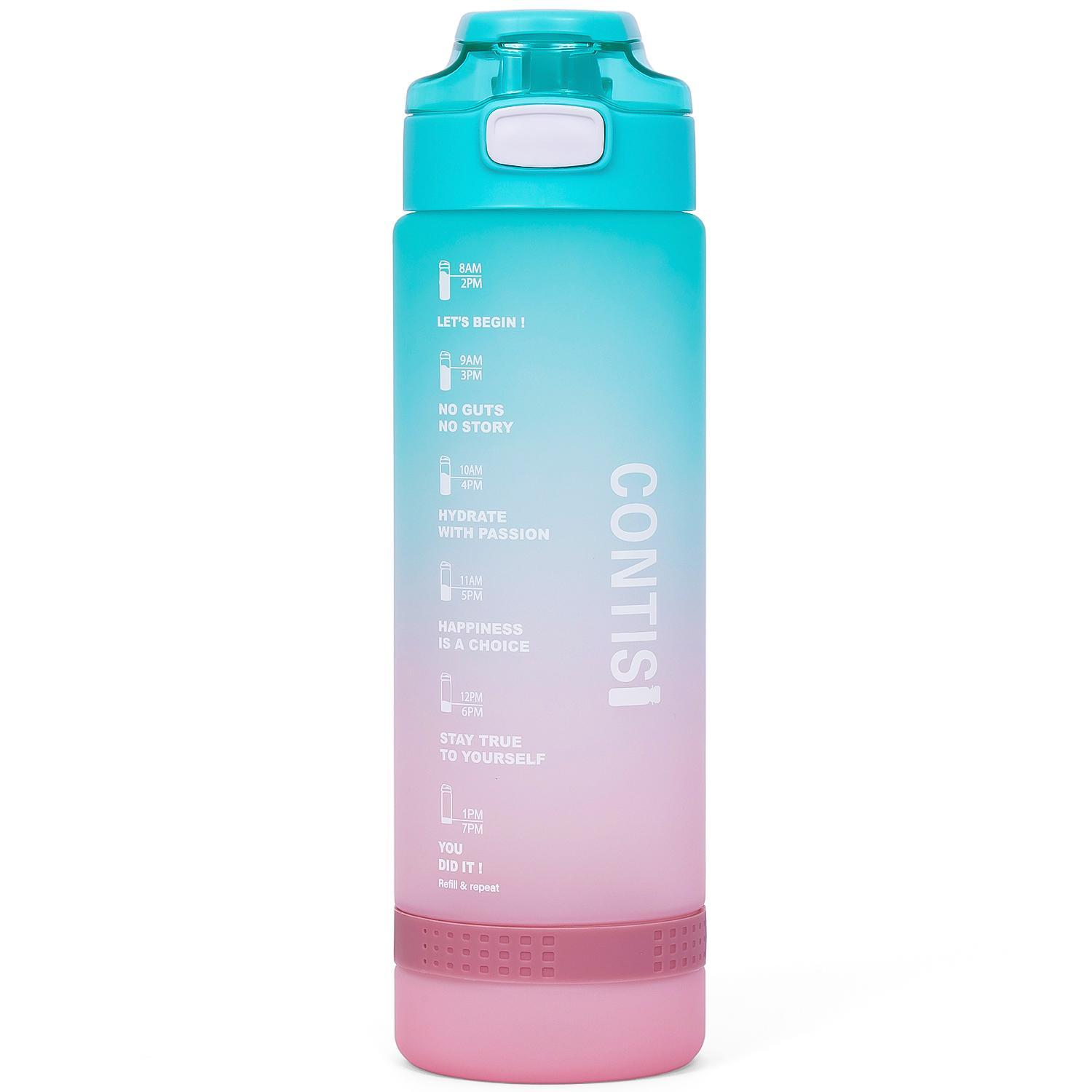 زجاجة مياه إيزي كيدز 1000 مل - أخضر البحر-school-waterbottles-image-1