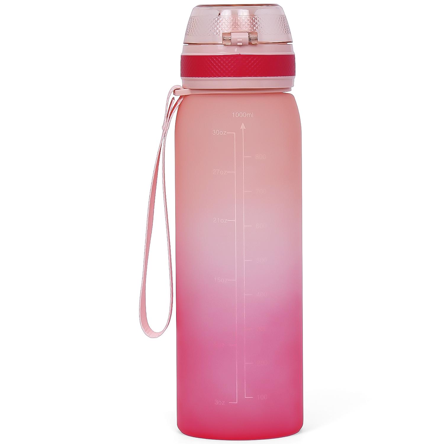 زجاجة مياه إيزي كيدز 1000 مل - وردي-school-waterbottles-image-2