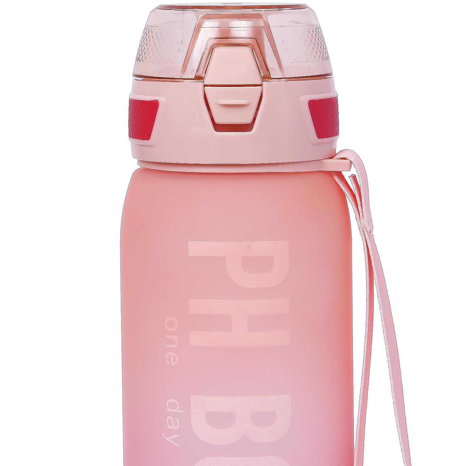 زجاجة مياه إيزي كيدز 1000 مل - وردي-school-waterbottles-image-3
