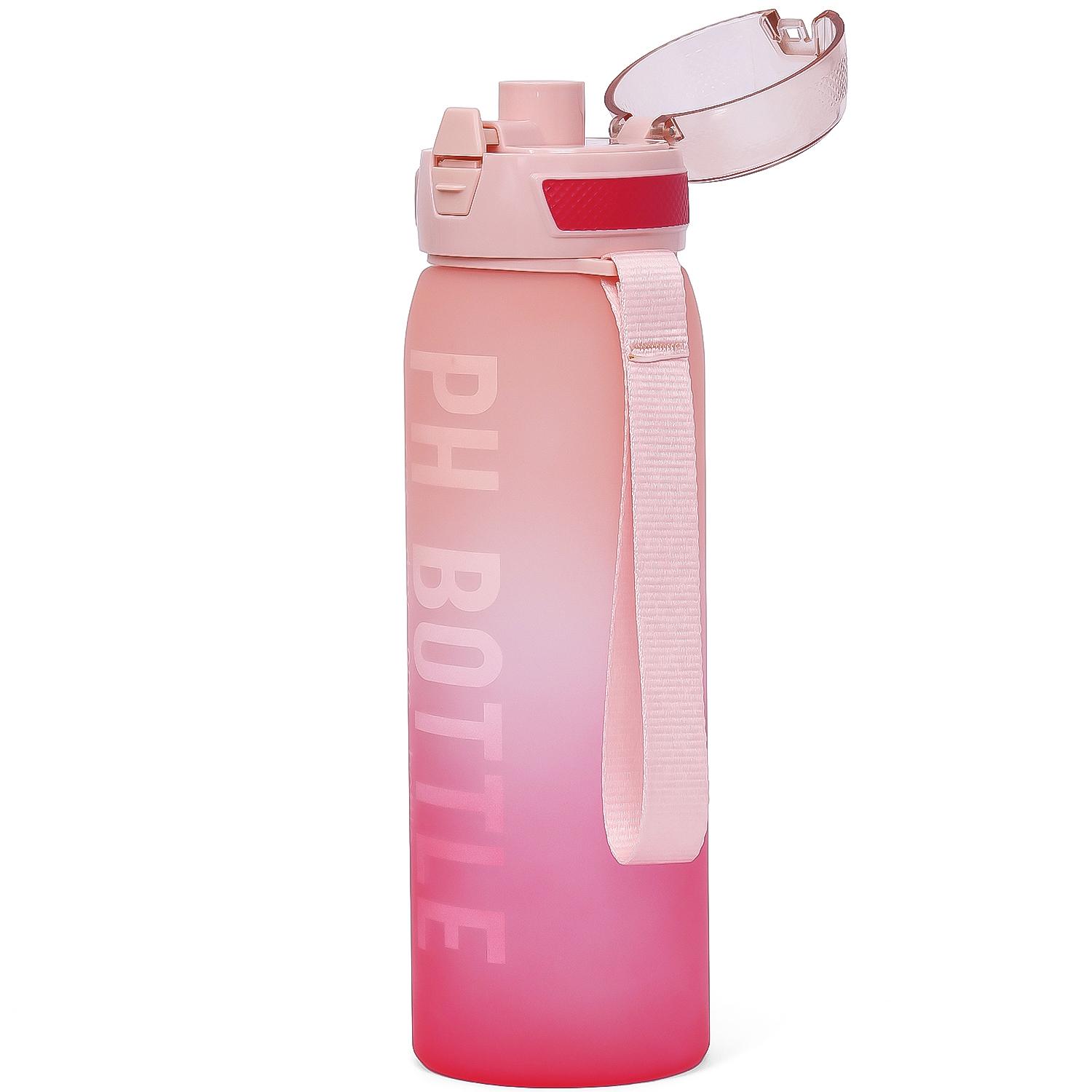 زجاجة مياه إيزي كيدز 1000 مل - وردي-school-waterbottles-image-4