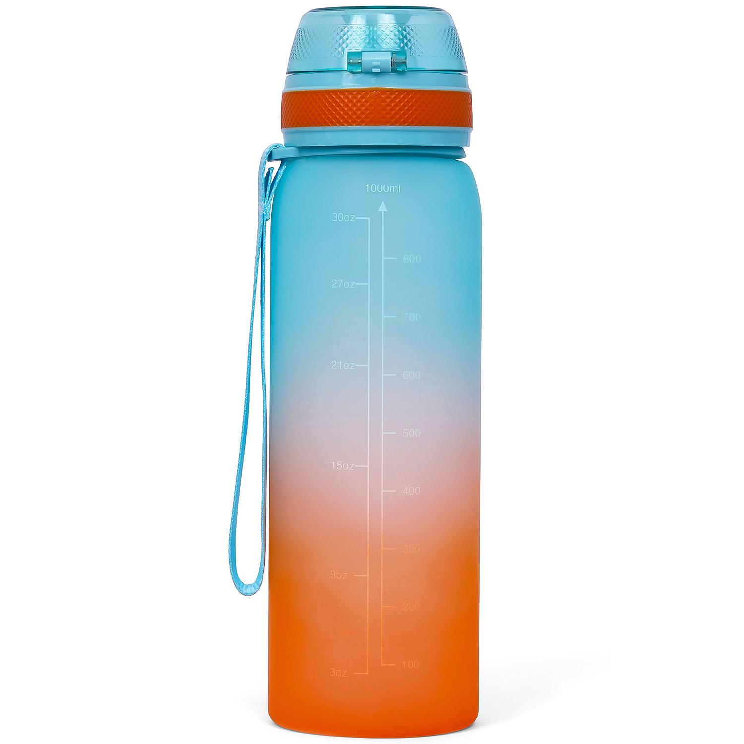 زجاجة مياه إيزي كيدز 1000 مل - أزرق-school-waterbottles-image-2