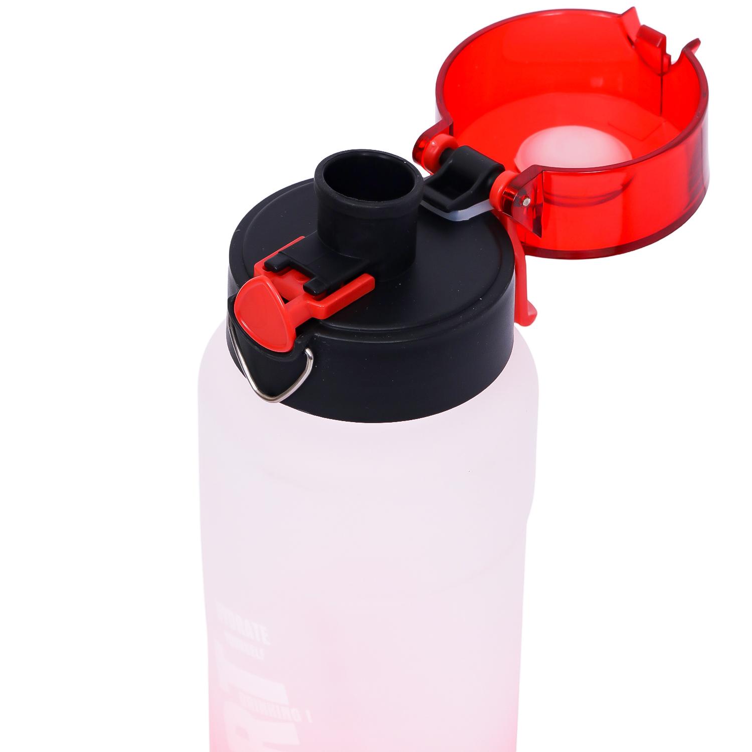 Eazy Kids Water Bottle 1000 ML - Red-school-waterbottles-image-4