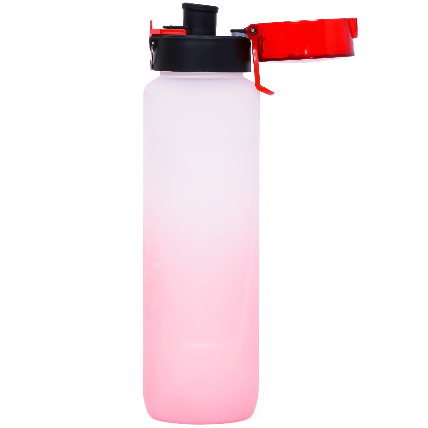 Eazy Kids Water Bottle 1000 ML - Red-school-waterbottles-image-5