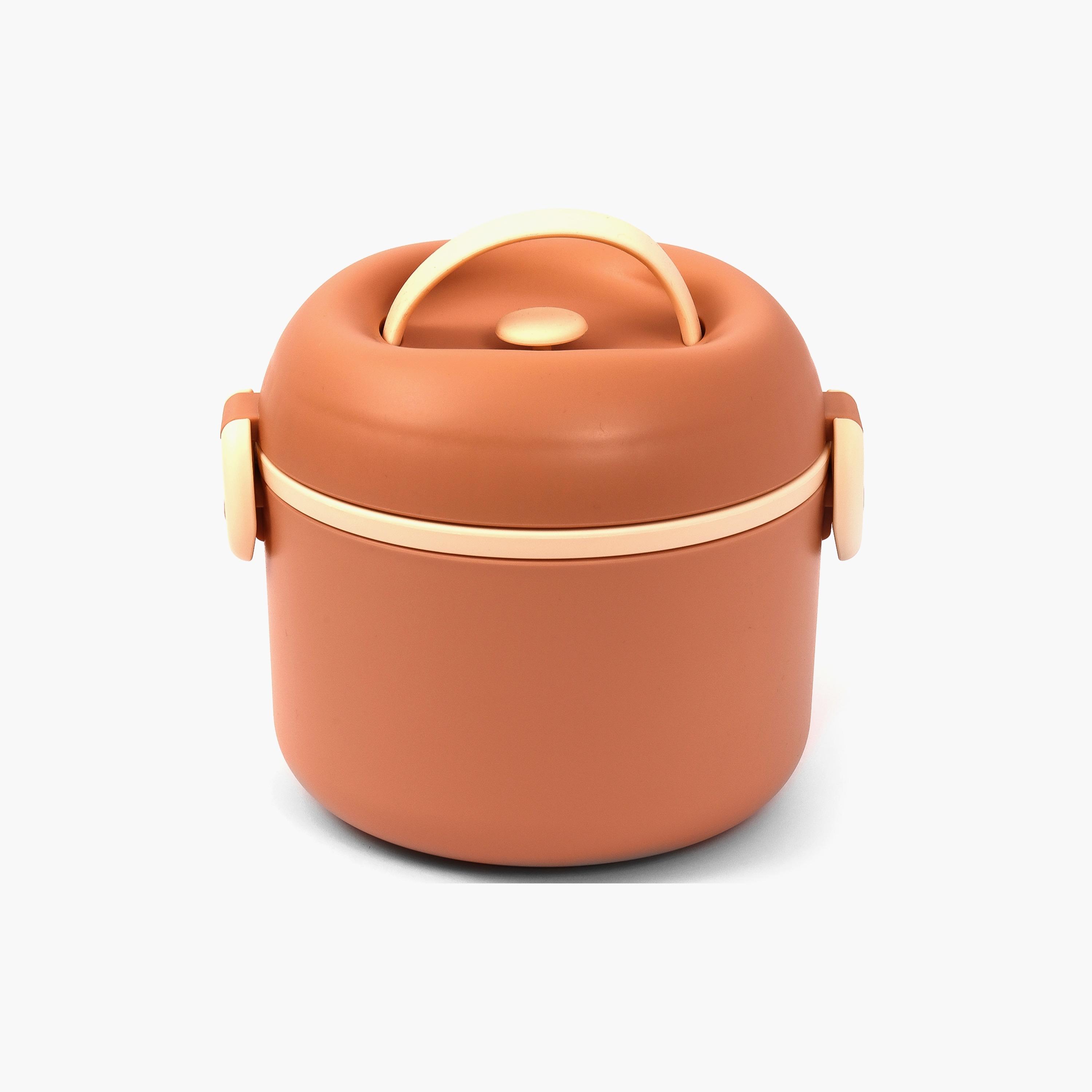 Eazy Kids Lunch Box -Brown-school-lunchessentials-lunchboxes-image-1