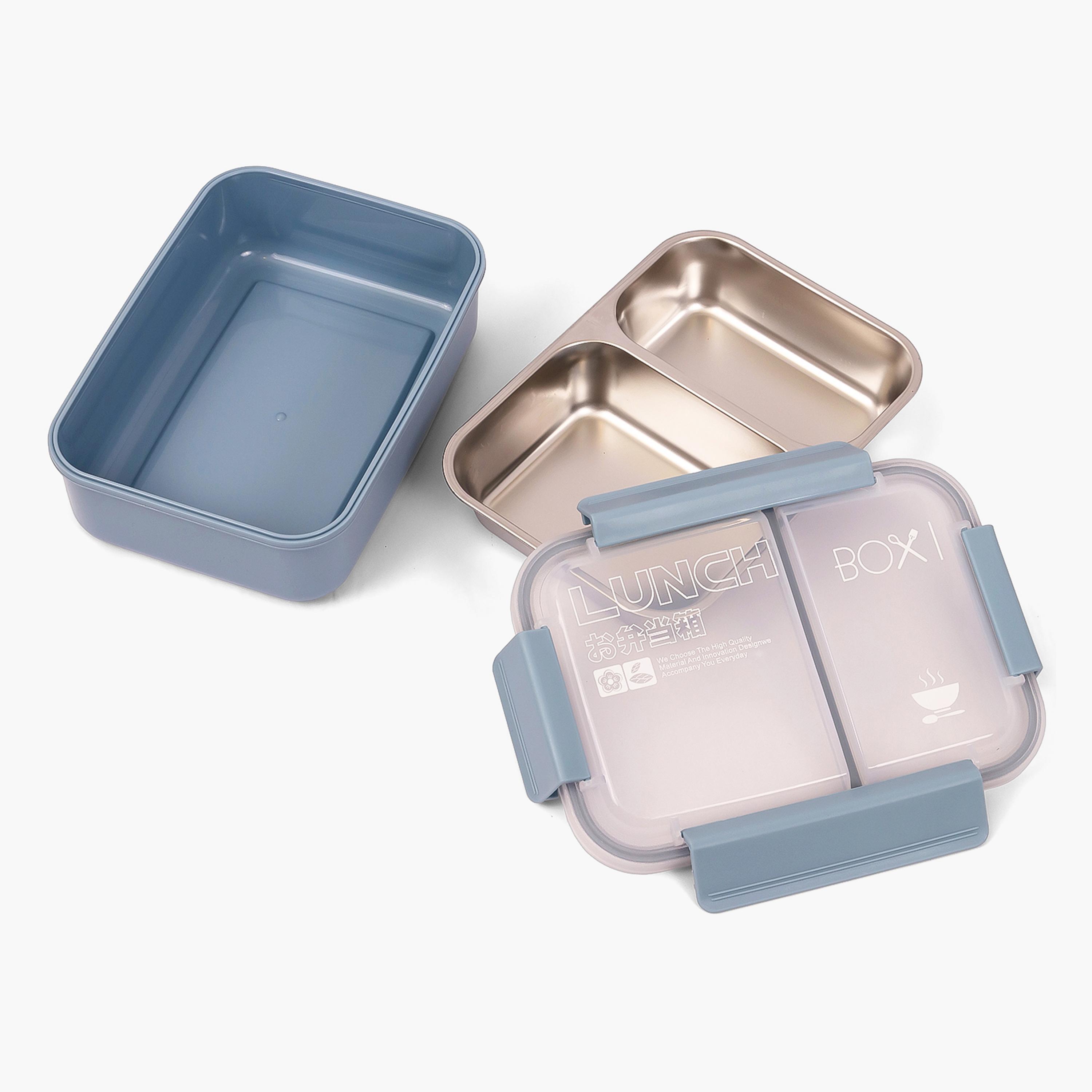 علبة غداء من إيزي كيدز - أزرق-school-lunchessentials-lunchboxes-image-3