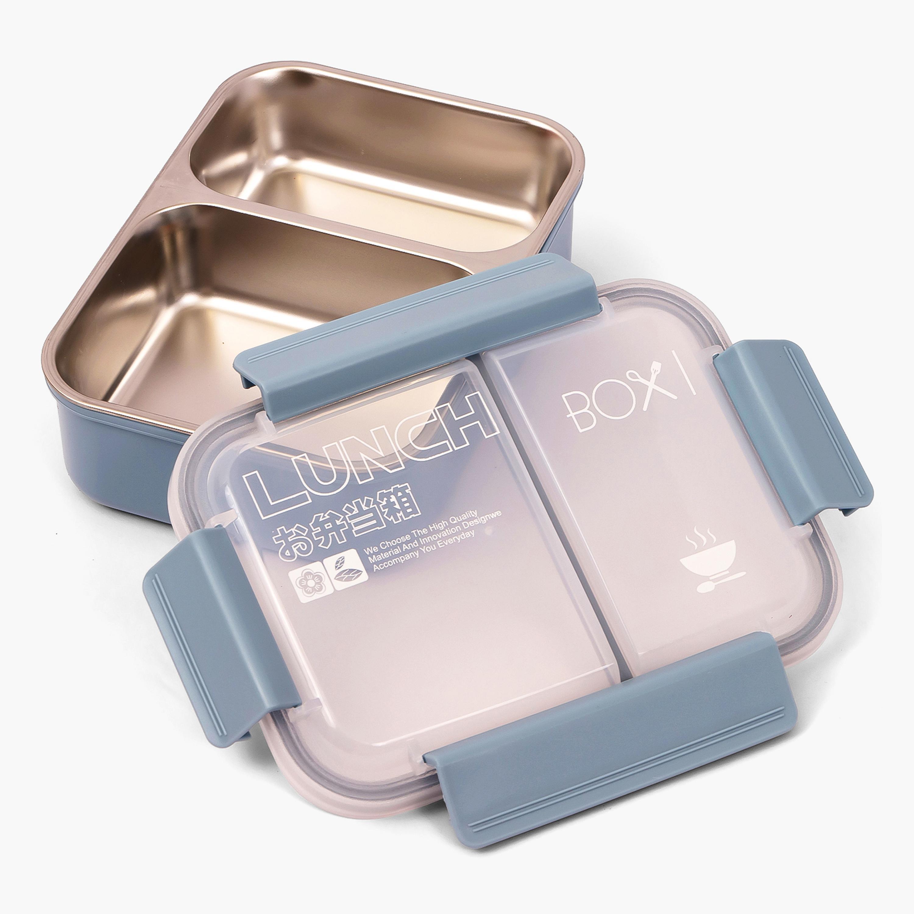علبة غداء من إيزي كيدز - أزرق-school-lunchessentials-lunchboxes-image-4