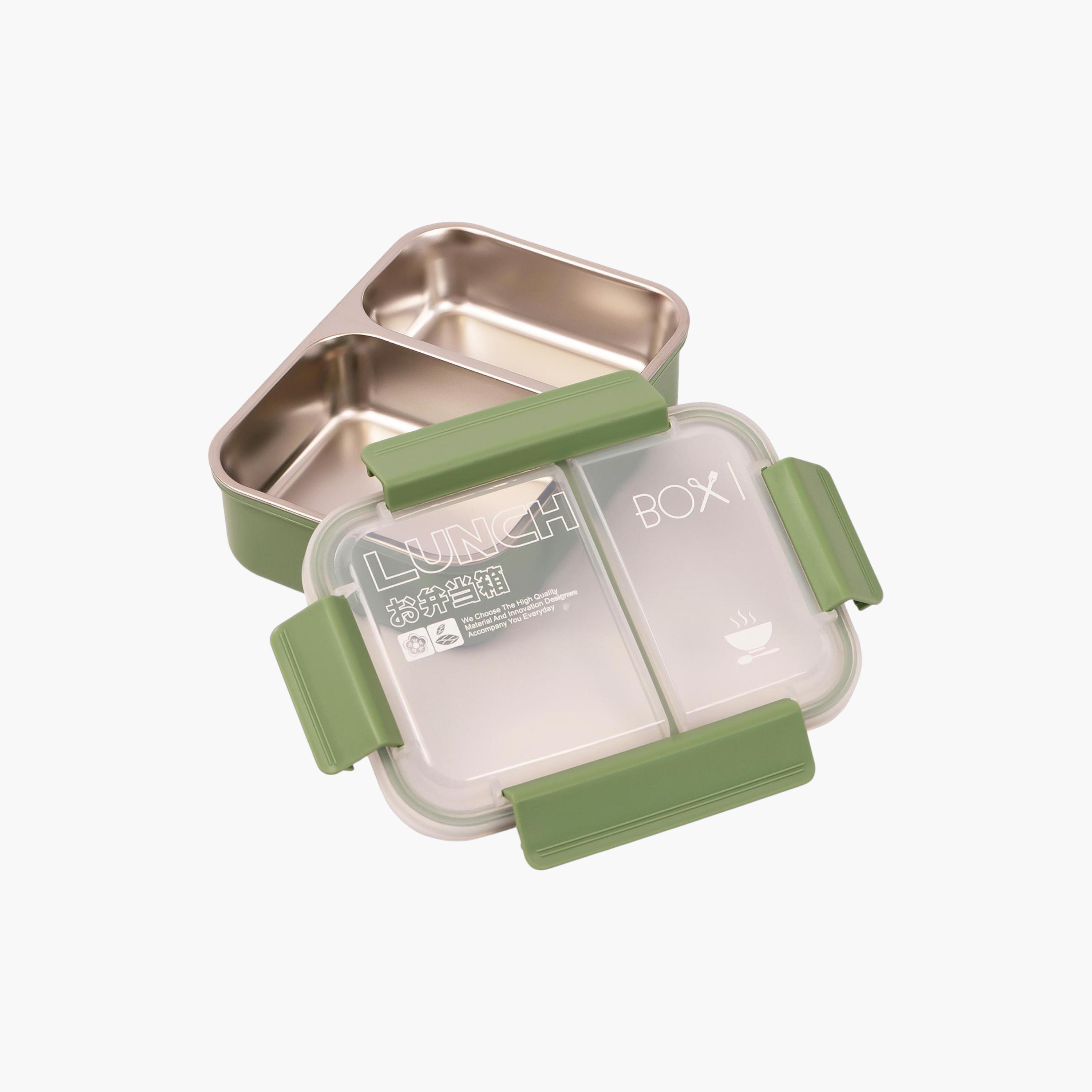 علبة غداء من إيزي كيدز - أخضر-school-lunchessentials-lunchboxes-image-4
