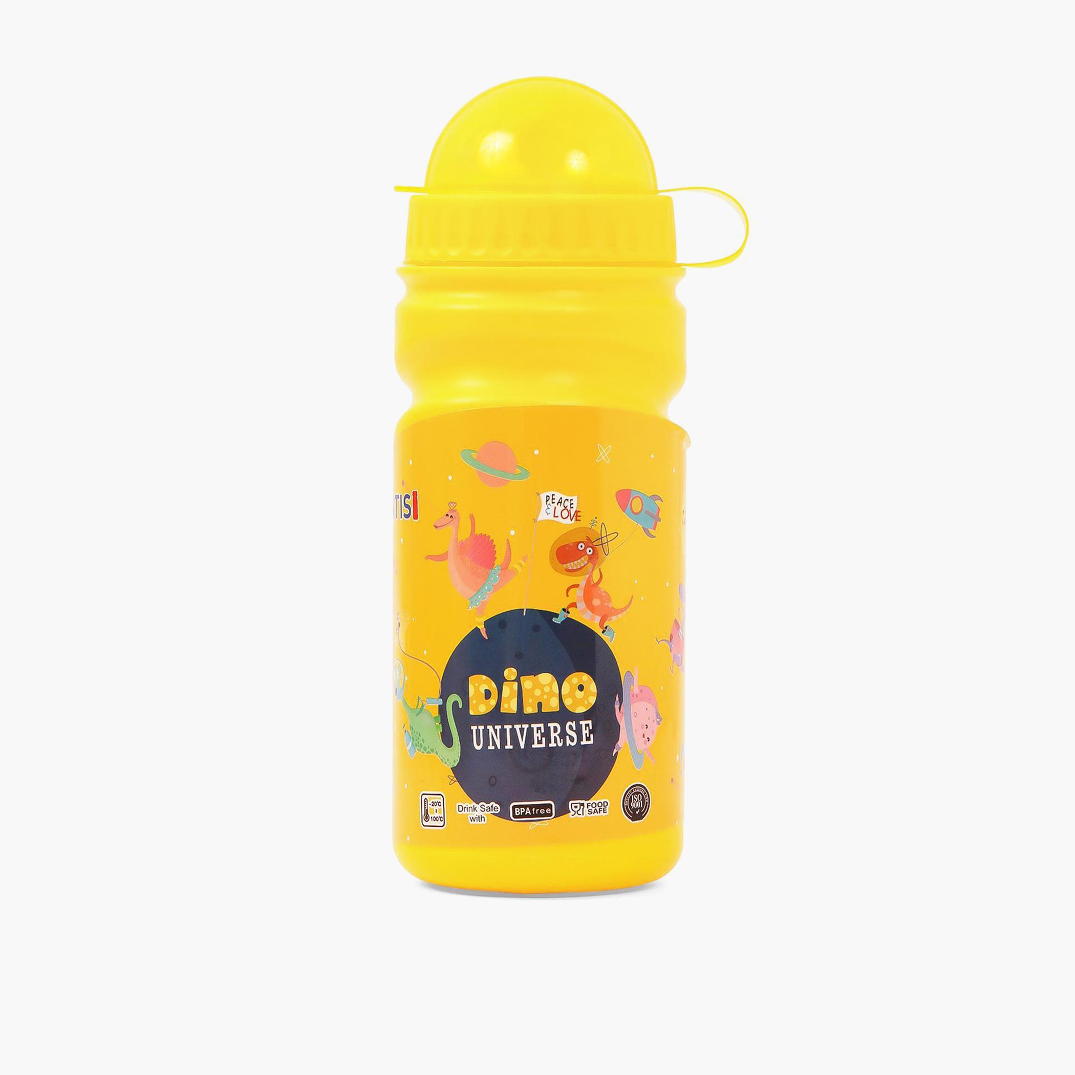 Eazy Kids Lunch Box Wt Bottle - Yellow-school-lunchessentials-lunchboxes-image-3