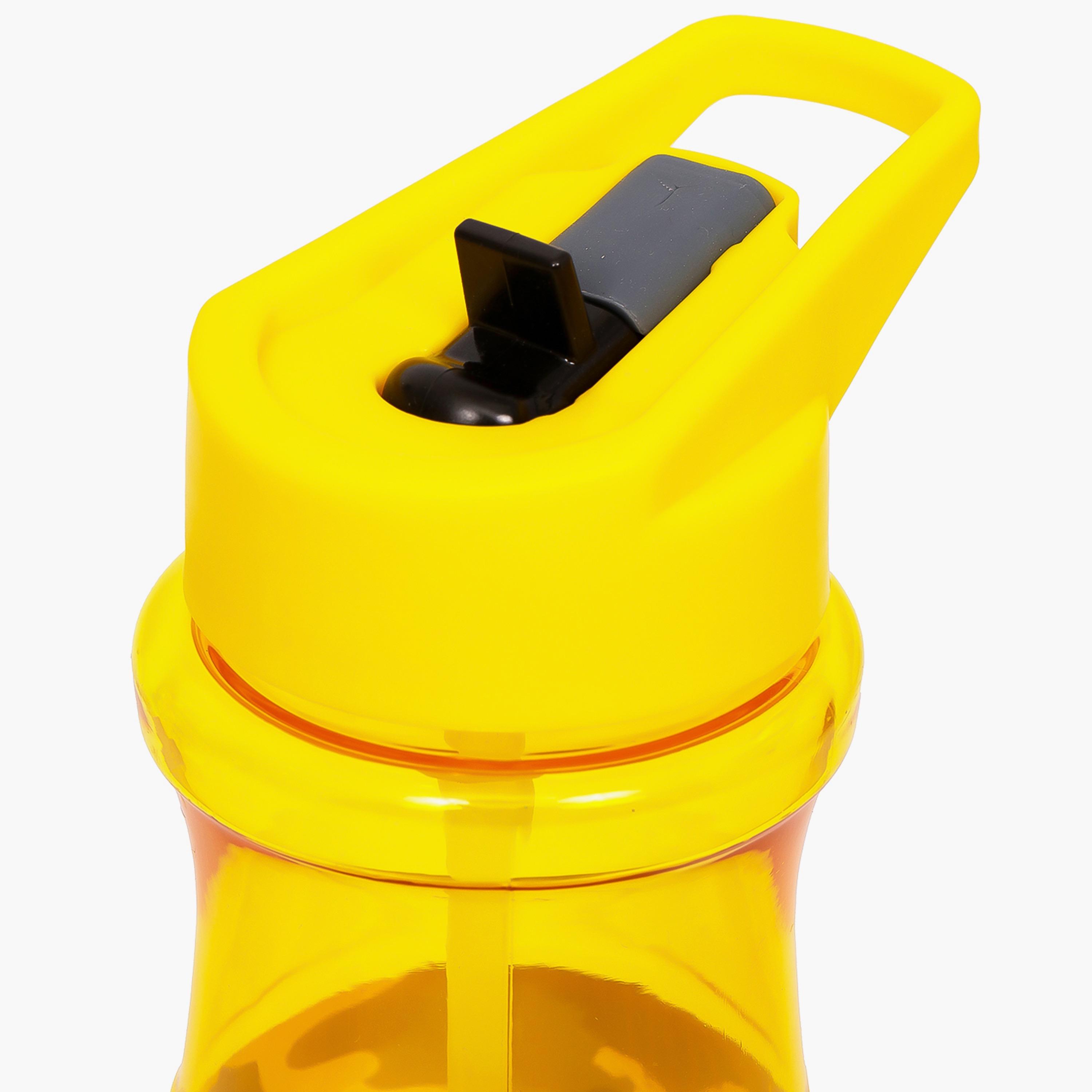 Eazy Kids Water Bottle 500 ML Wt Straw - Yellow-school-waterbottles-image-4