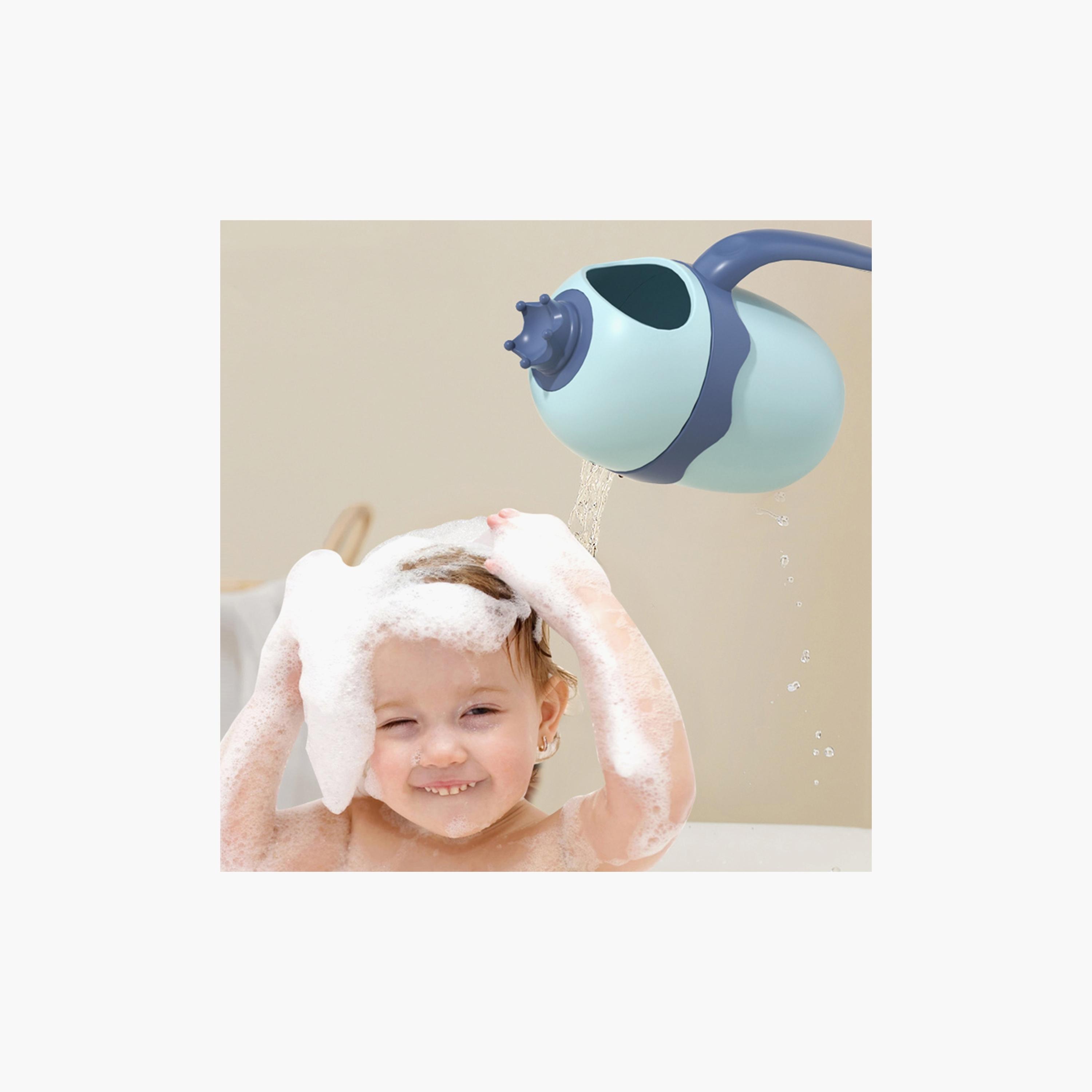 Eazy Kids Royal Baby Head Shampoo Wash Rinse Shower Mug - Blue, 500 ML-baby-bathandcare-bathtubs-image-2