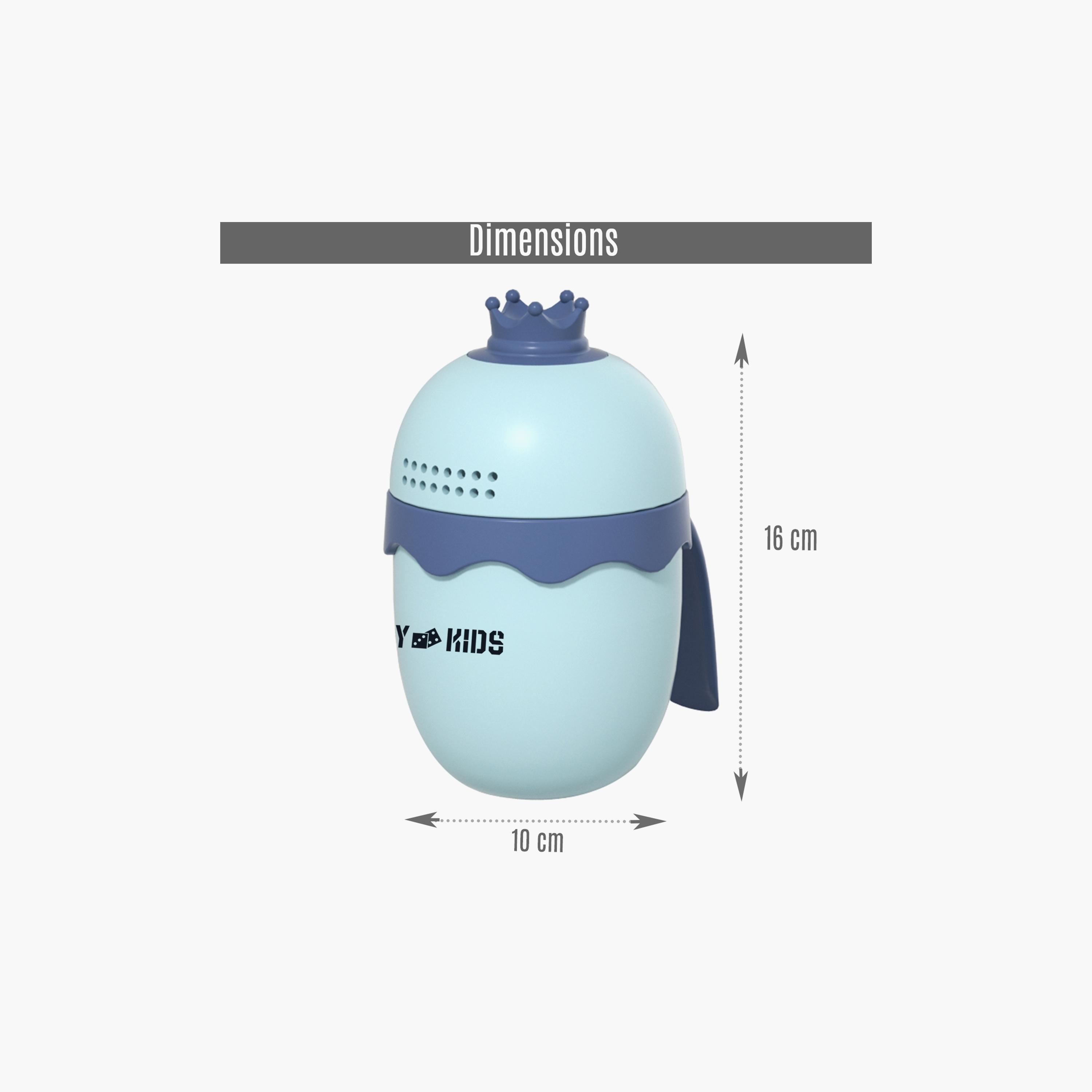 Eazy Kids Royal Baby Head Shampoo Wash Rinse Shower Mug - Blue, 500 ML-baby-bathandcare-bathtubs-image-5