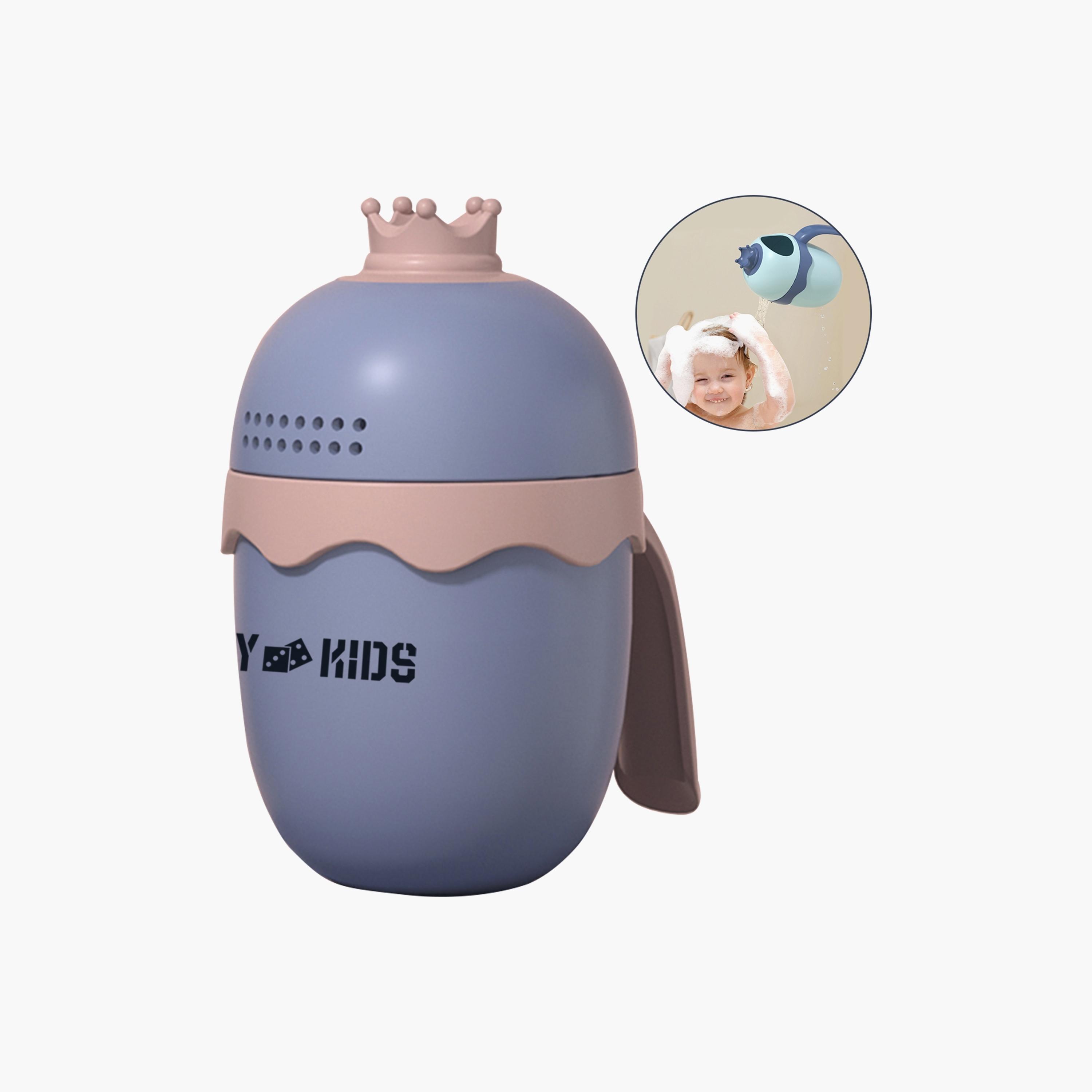 Eazy Kids Royal Baby Head Shampoo Wash Rinse Shower Mug - Purple, 500 ML-baby-bathandcare-bathtubs-image-2