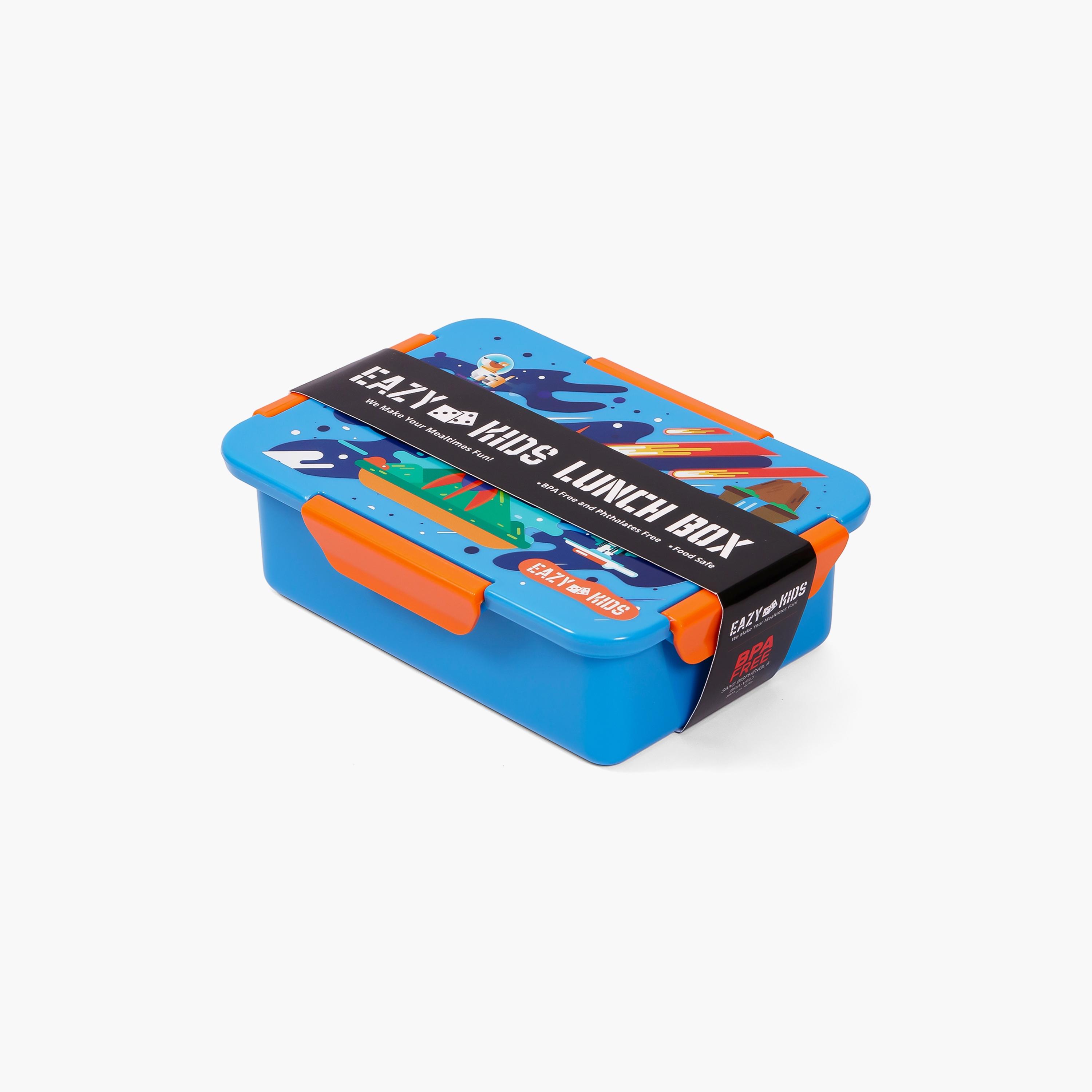 Eazy Kids Lunch Box, Space - Blue, 850 ML-school-lunchessentials-lunchboxes-image-5