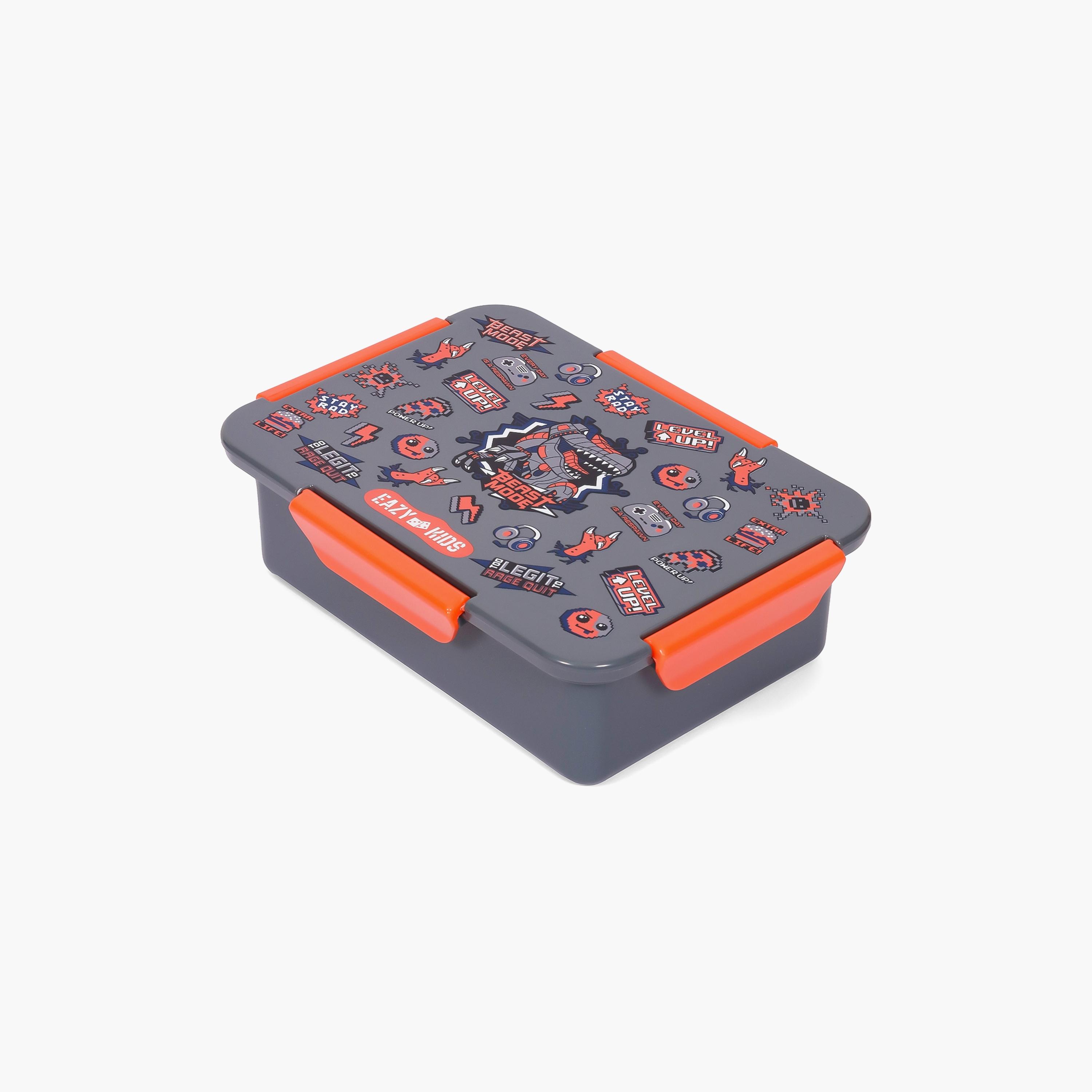 علبة غداء 850 مل من إيزي كيدز - جين زي - رمادي-school-lunchessentials-lunchboxes-image-1