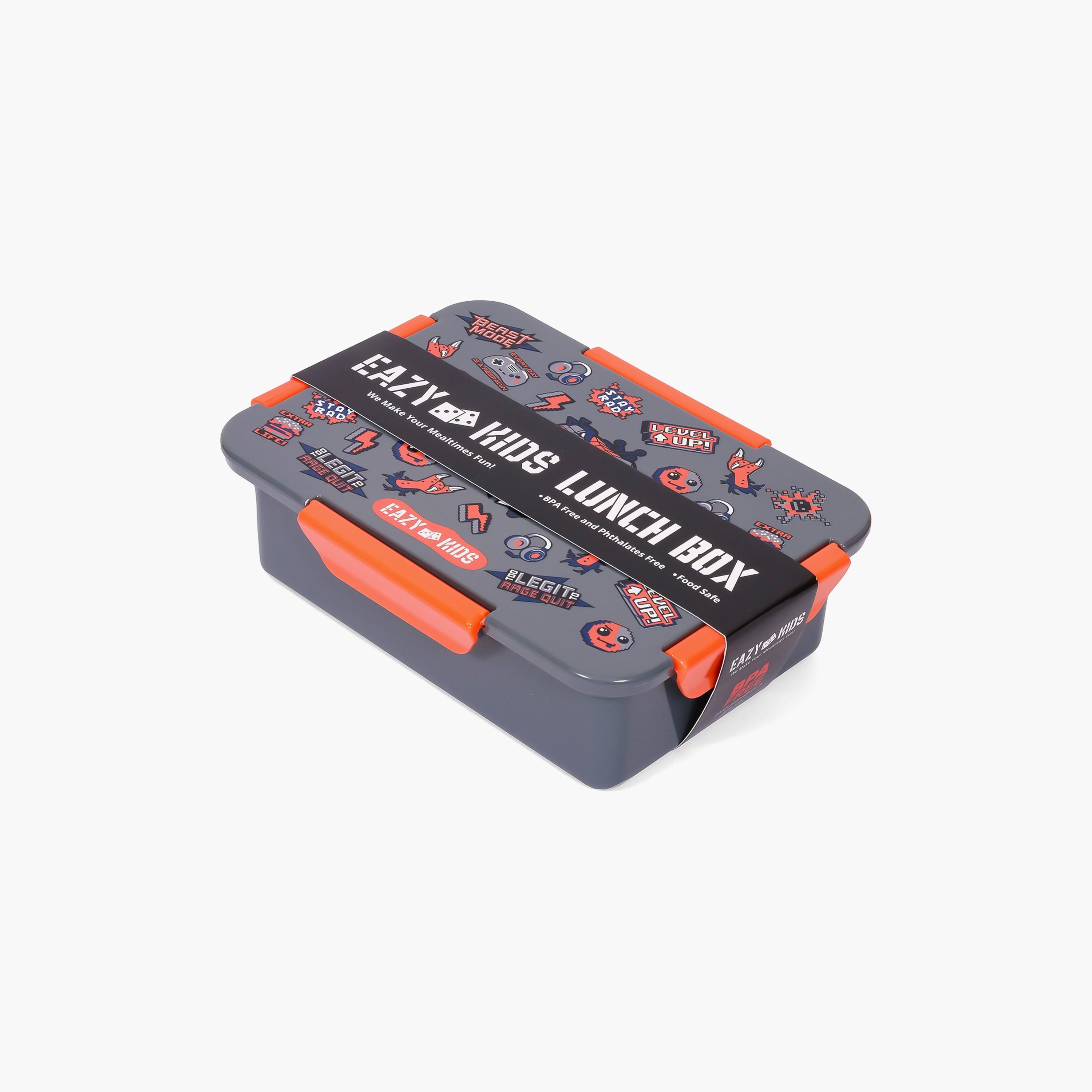 علبة غداء 850 مل من إيزي كيدز - جين زي - رمادي-school-lunchessentials-lunchboxes-image-5
