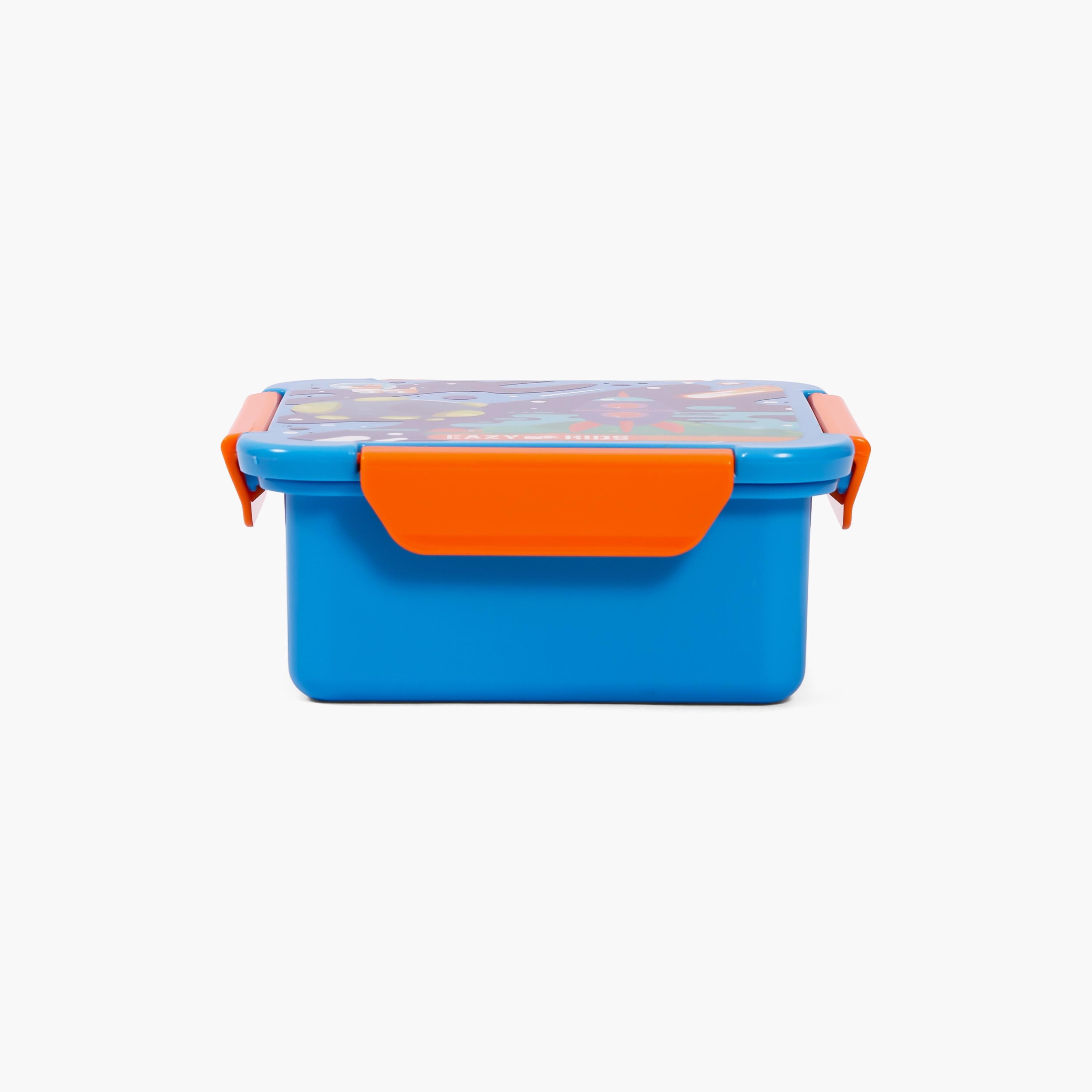 Eazy Kids Lunch Box, Space - Blue, 650 ML-school-lunchessentials-lunchboxes-image-3