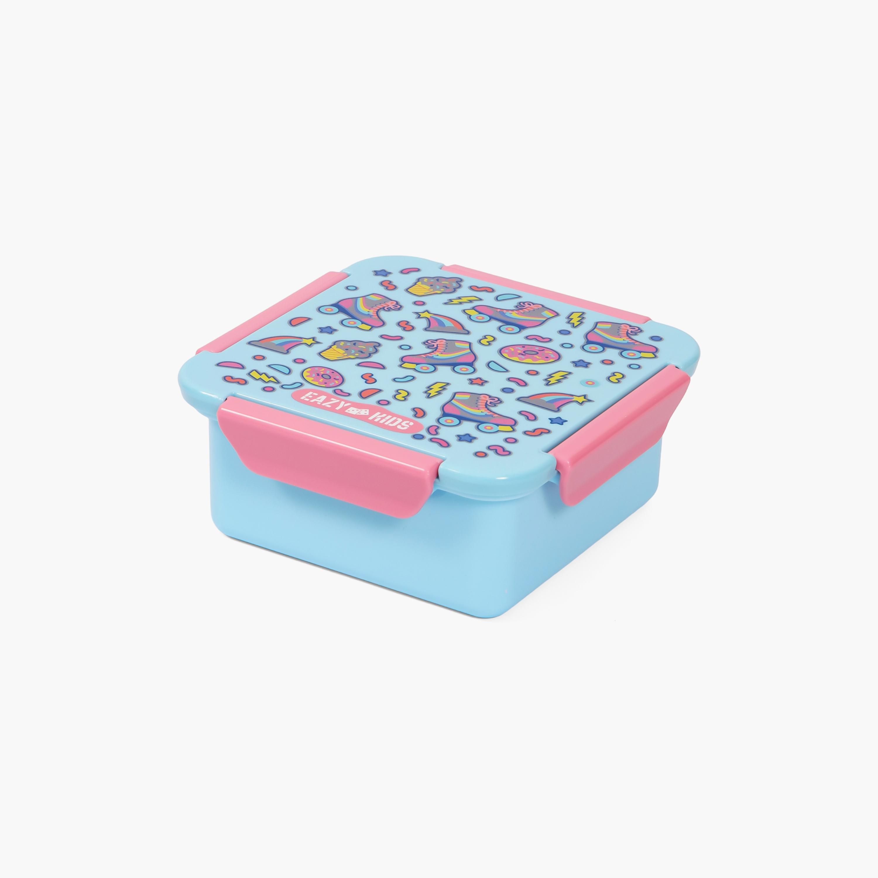 Eazy Kids Lunch Box, Gen Z Skater - Blue, 650 ML-school-lunchessentials-lunchboxes-image-1