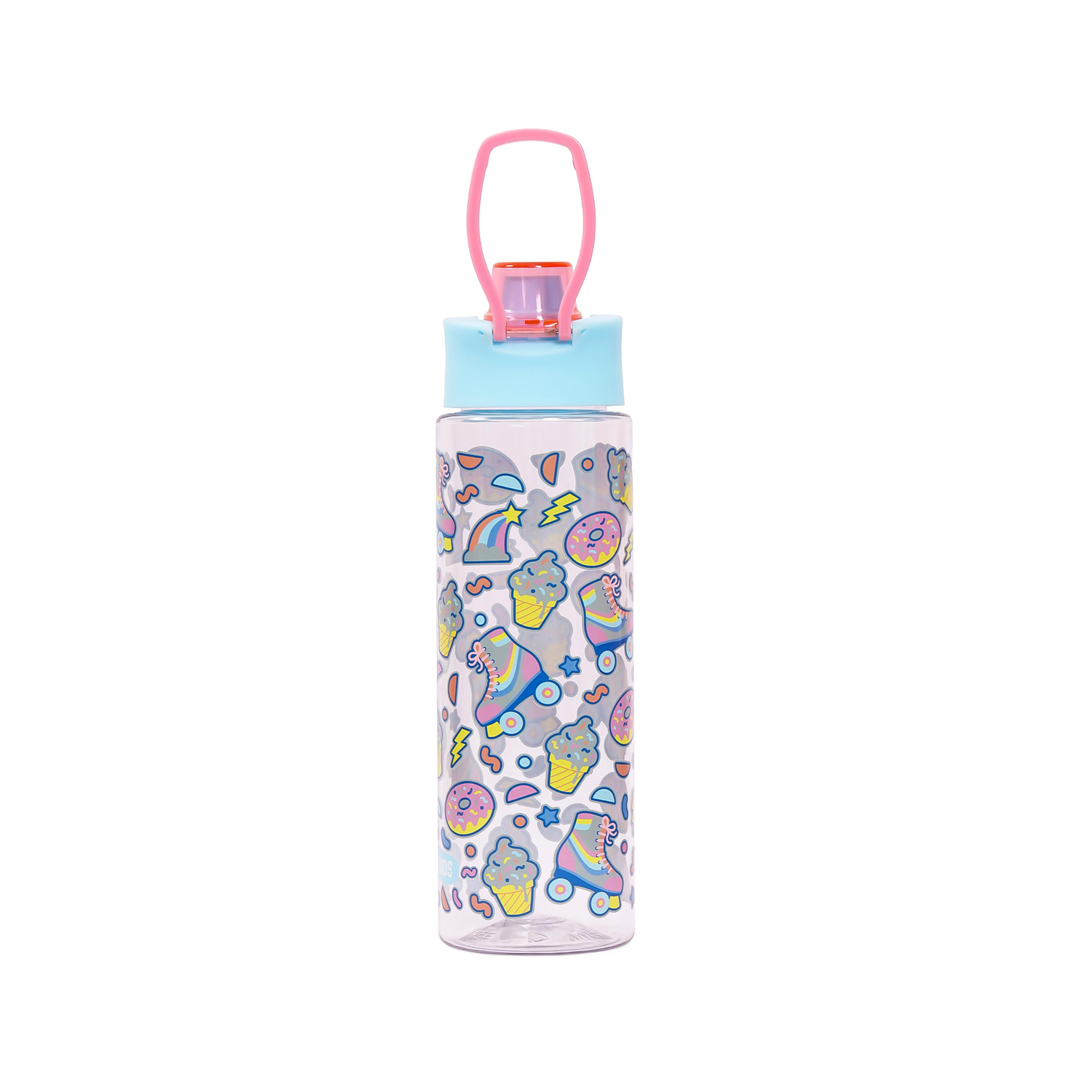 Eazy Kids Lunch Box And Tritan Water Bottle W/ Flip Lid, Gen Z Skater - Blue, 750 ML-school-lunchessentials-sets-image-8