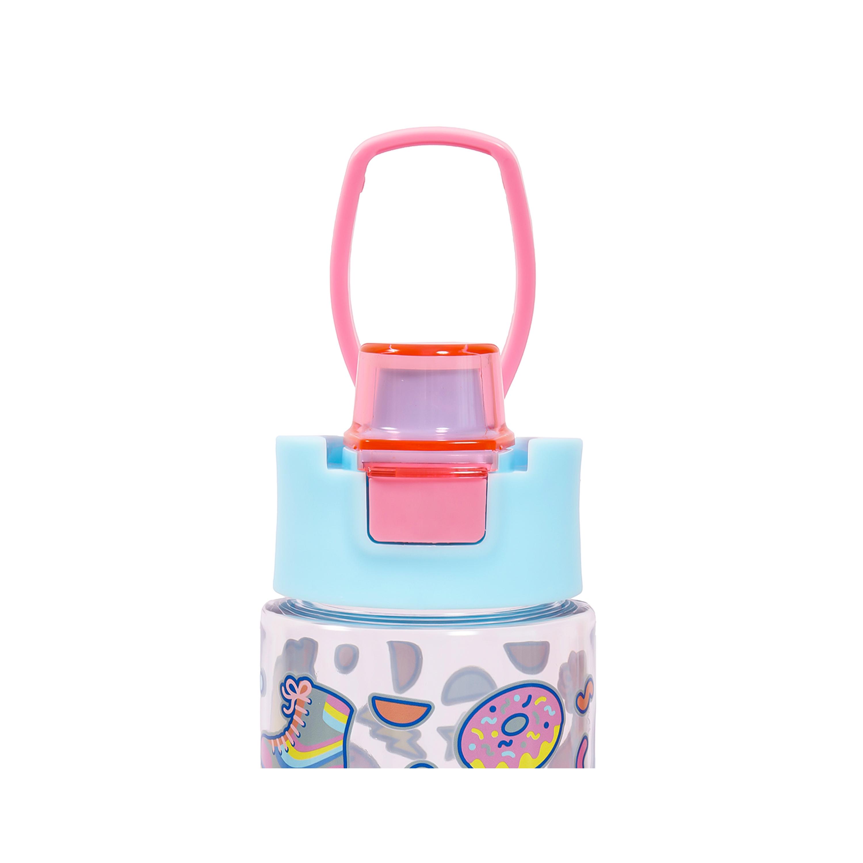 Eazy Kids Lunch Box And Tritan Water Bottle W/ Flip Lid, Gen Z Skater - Blue, 750 ML-school-lunchessentials-sets-image-9