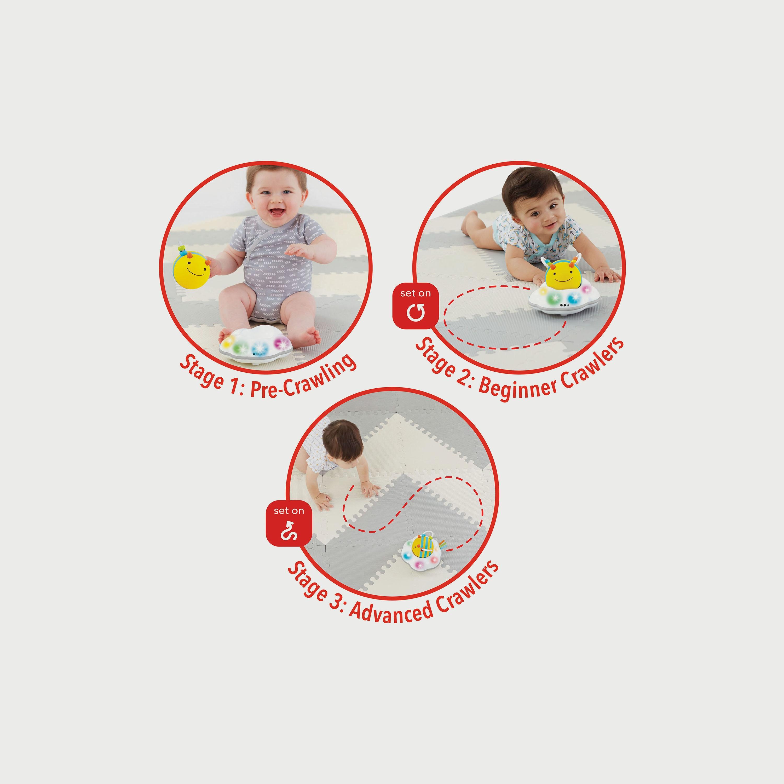 Skip Hop Explore & More Follow Bee Crawl Toy-toys-babyandtoddlertoys-learningtoys-image-1