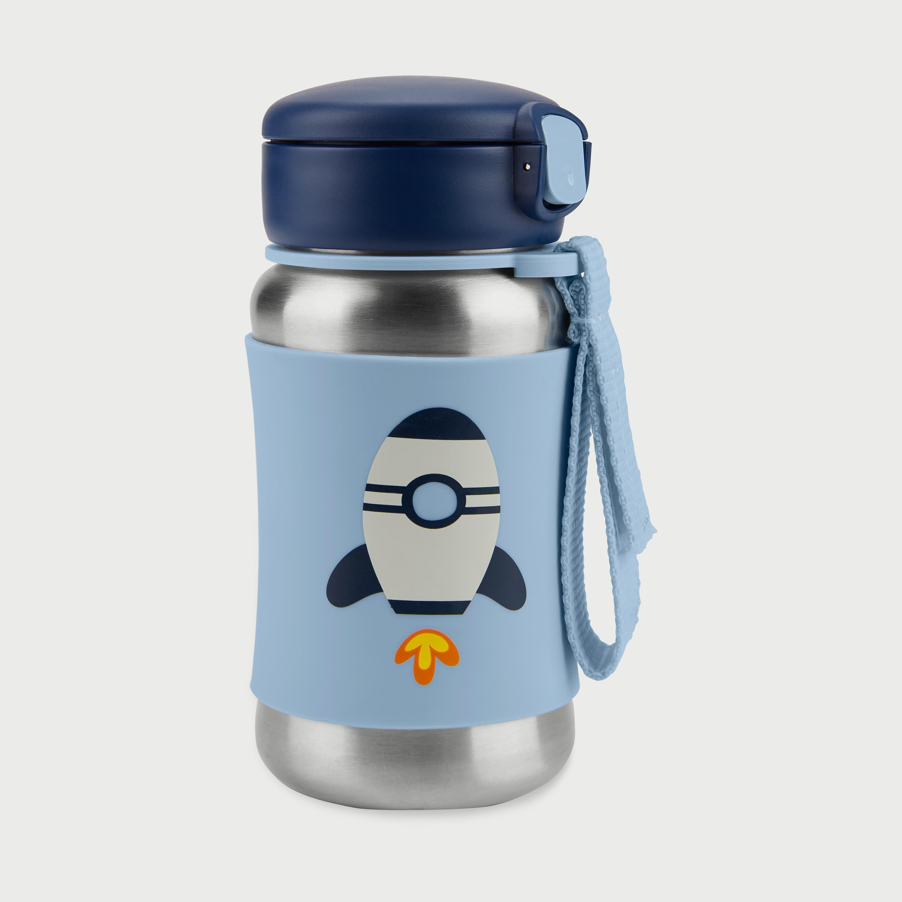 زجاجة بماصة سبارك ستايل SS من سكيب هوب - 350 مل-school-waterbottles-image-1
