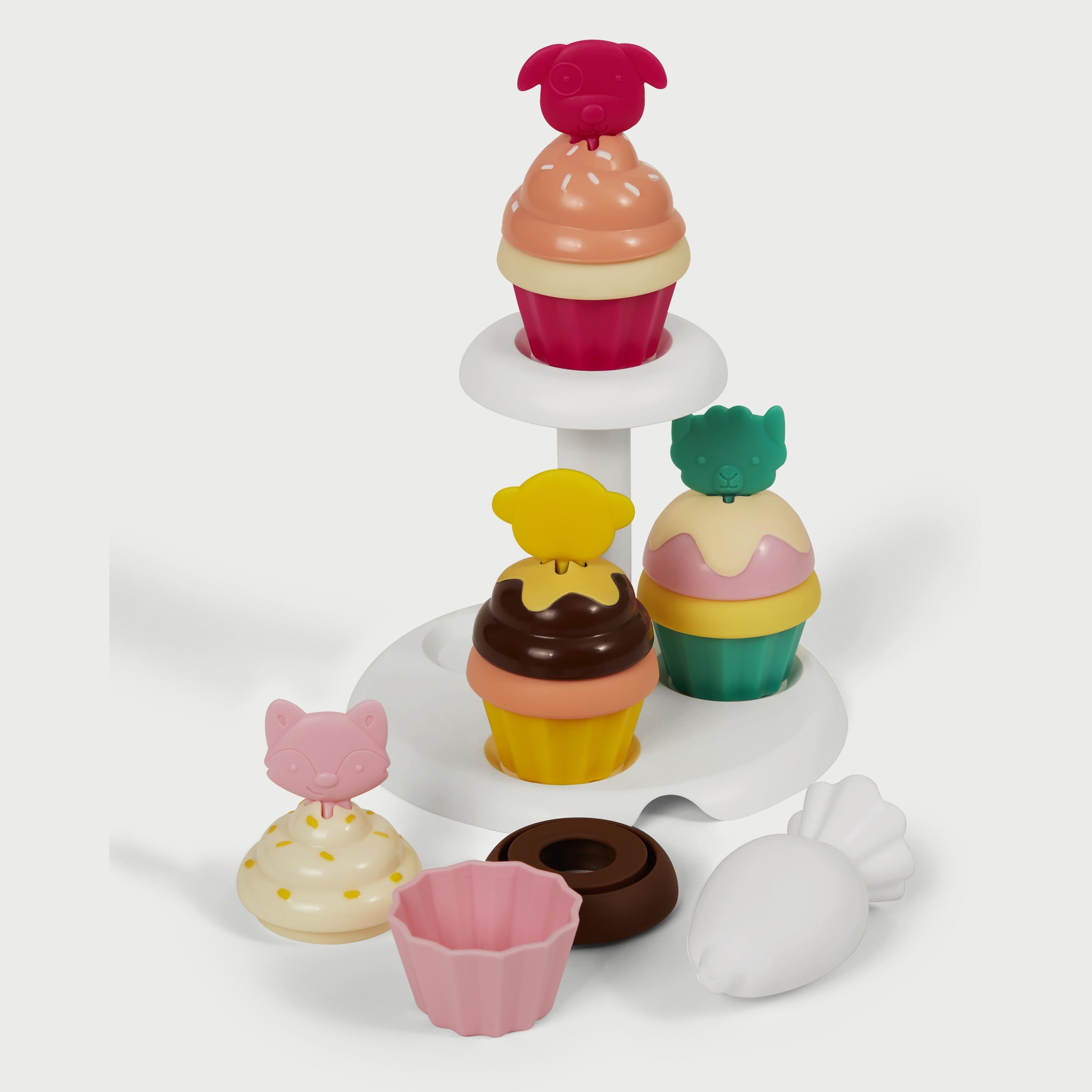 Skip Hop Zoo Sort And Stack Cupcakes-toys-babyandtoddlertoys-stackingandnestingtoys-image-1