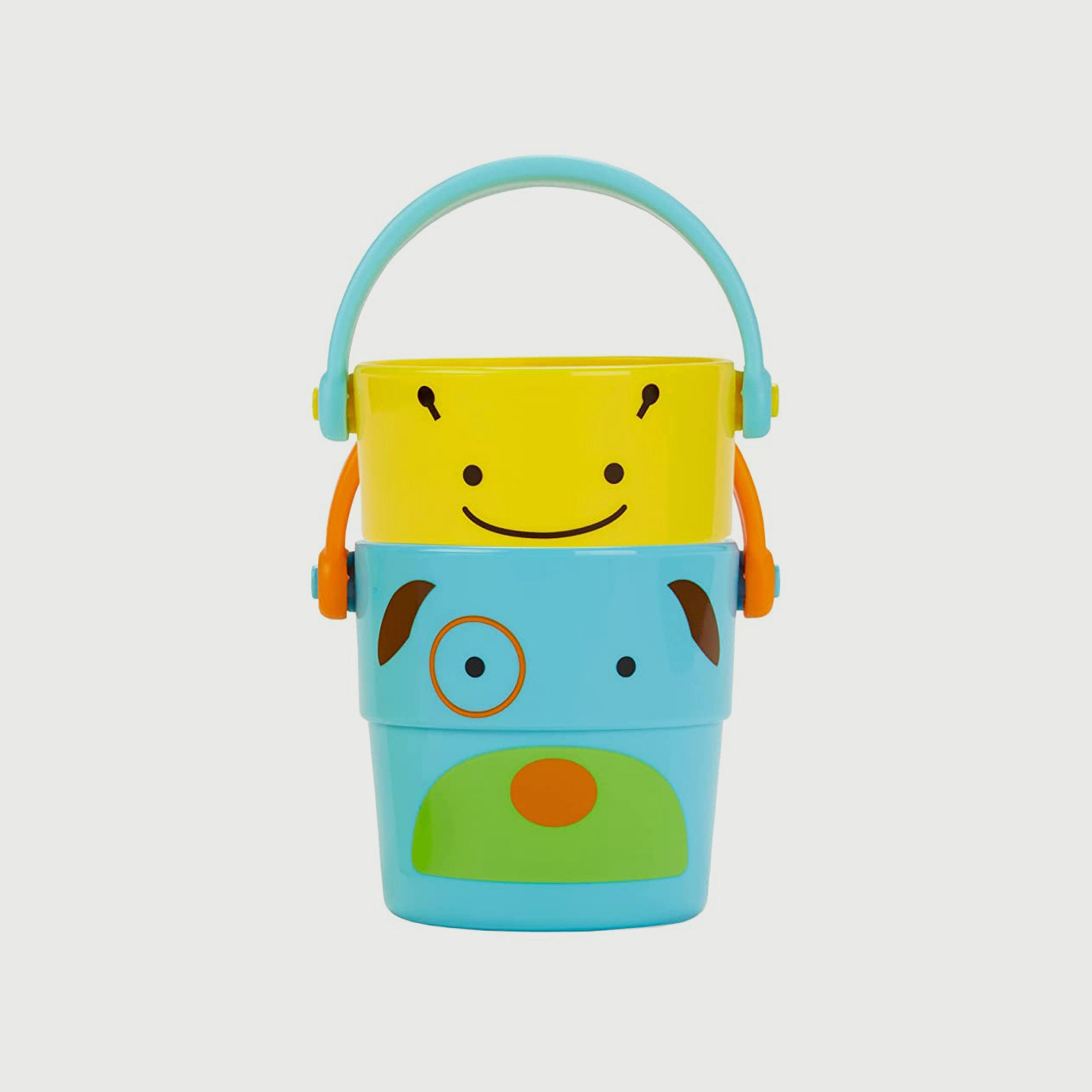Skip Hop Zoo Stack & Pour Buckets-toys-babyandtoddlertoys-bathtoys-image-1