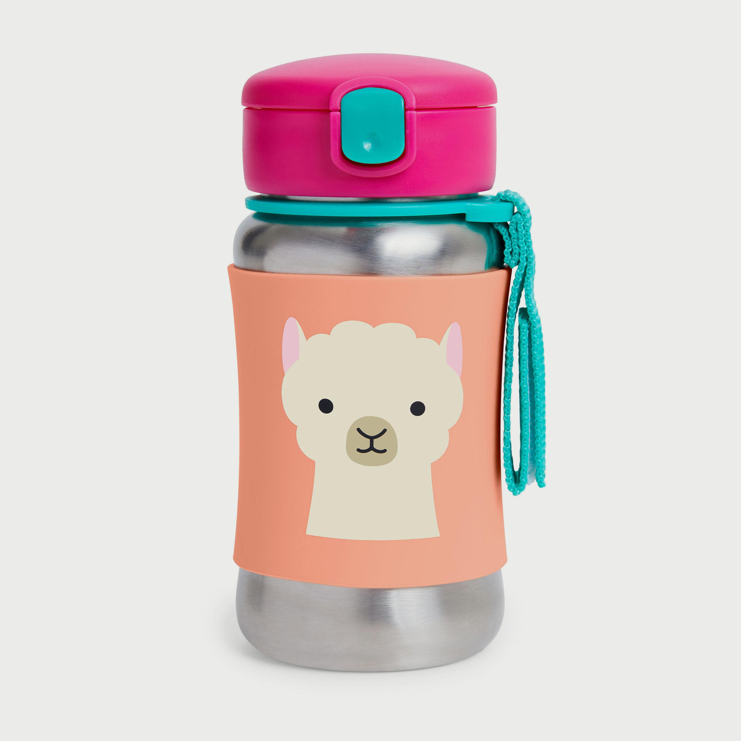 زجاجة بماصة استانليس زوو من سكيب هوب - 350 مل-school-waterbottles-image-1