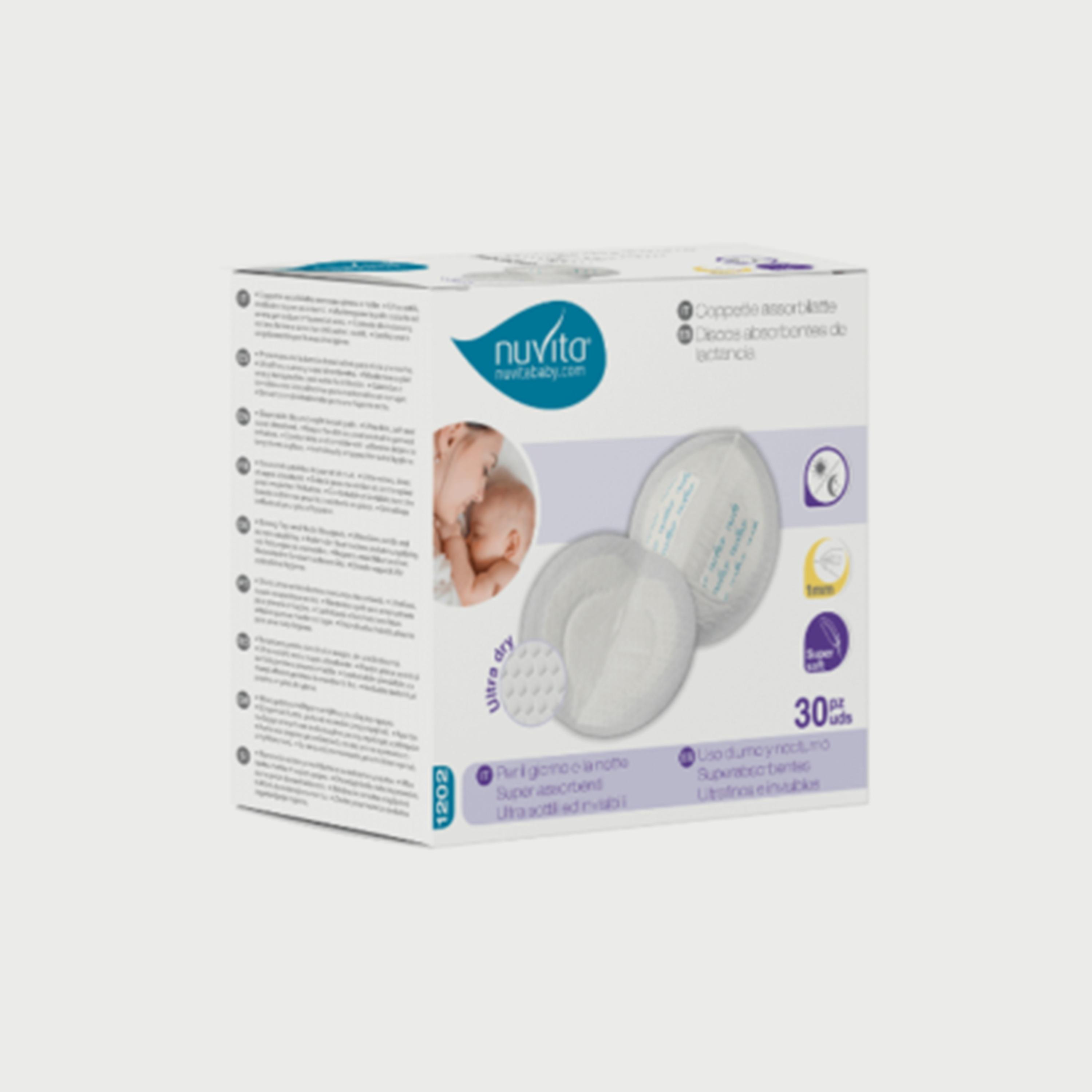 Nuvita 30-Piece Day And Night Time Breast Pads-baby-maternalcare-pregnancypillows-image-1