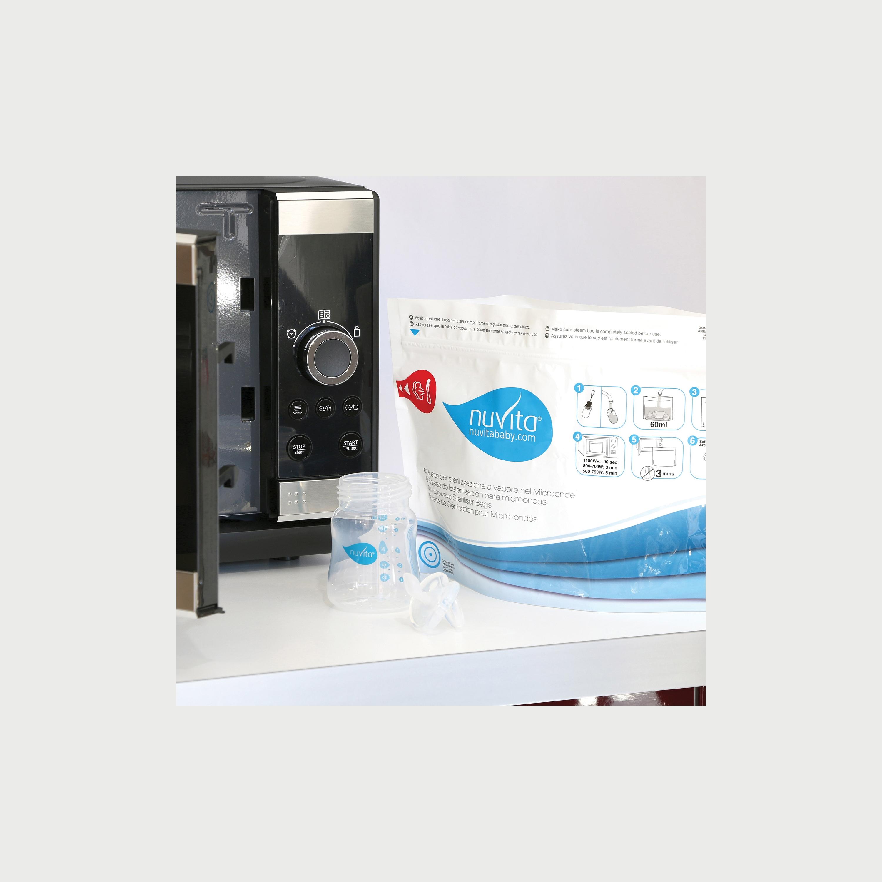Nuvita Microwave Steam Sterilizer Bag-baby-feeding-sterilizersandwarmers-image-3
