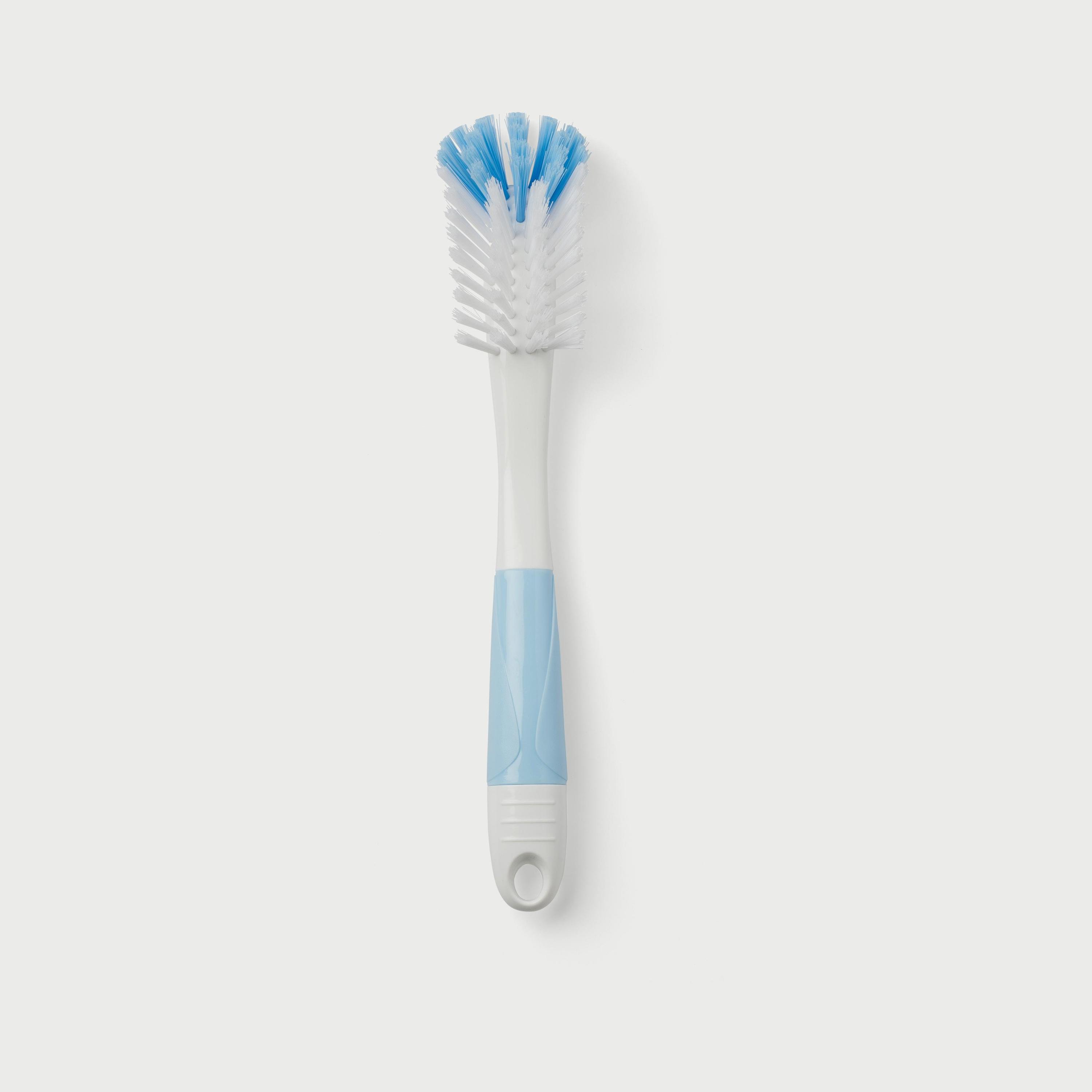 Nuvita Baby Bottle Brush And Clamp 2-in-1 - Blue-baby-feeding-accessories-image-1