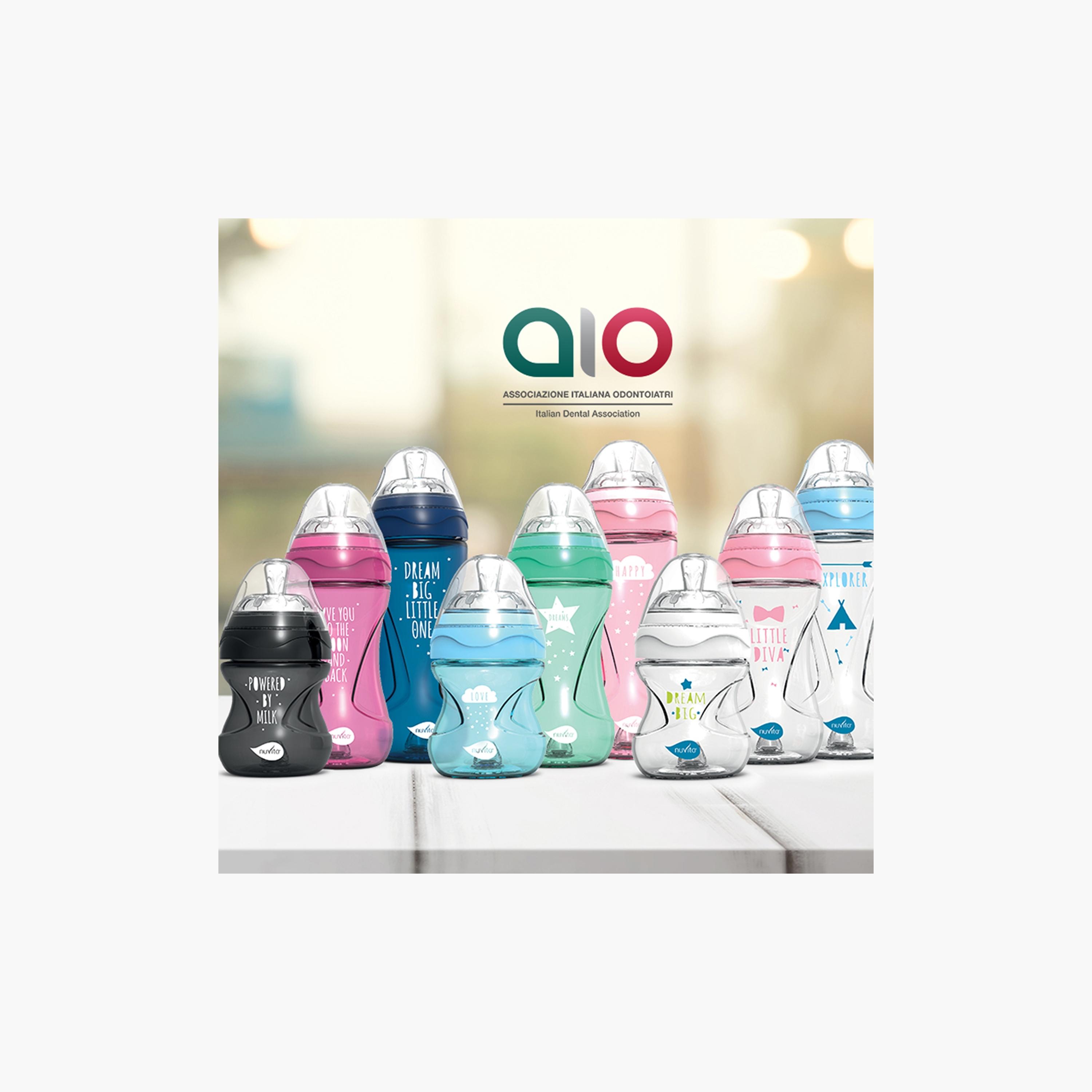Nuvita Mimic Cool Baby Bottle - 250 ML-baby-feeding-feedingbottles-bottlesandteats-image-3