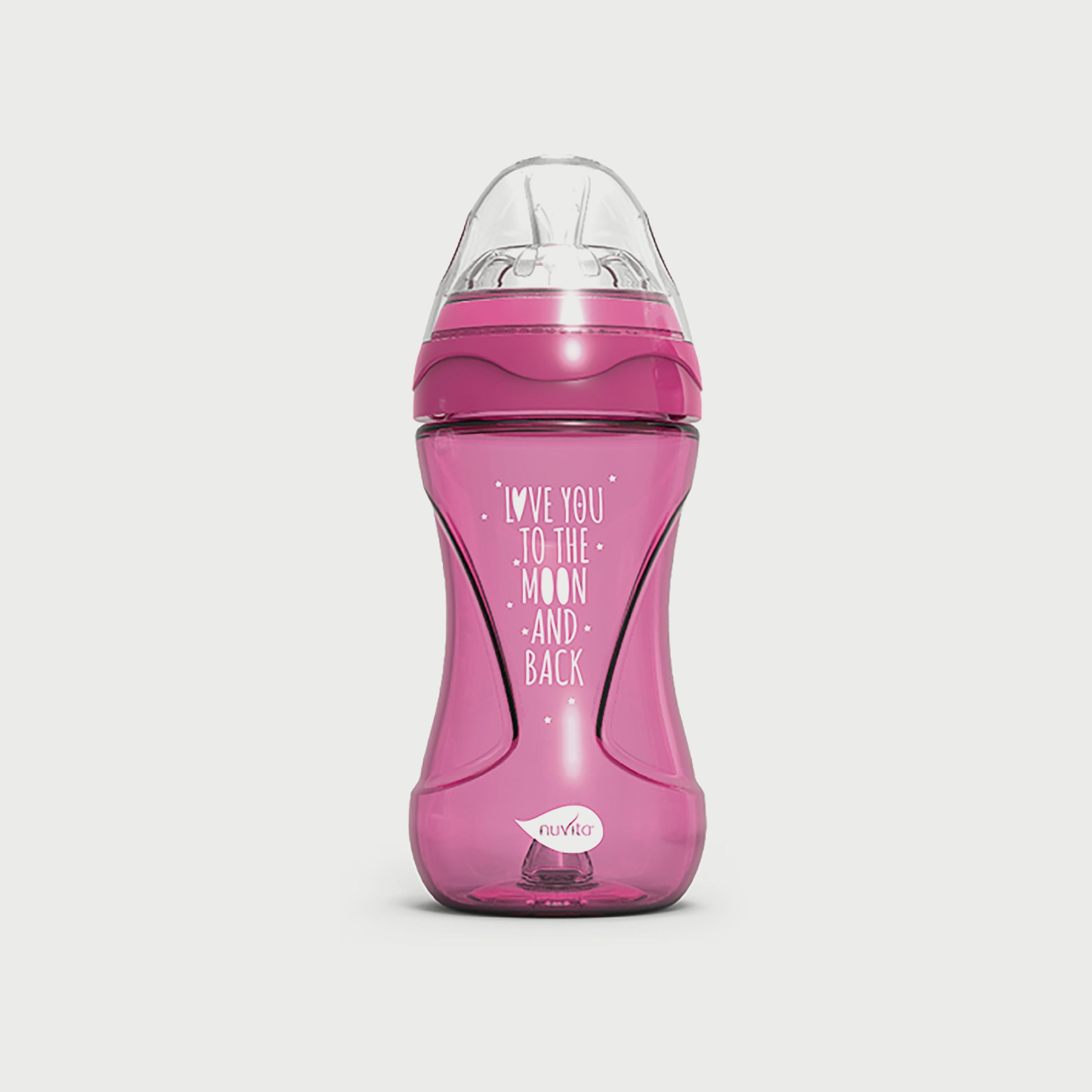 Nuvita Mimic Cool Baby Bottle - 250 ML-baby-feeding-feedingbottles-bottlesandteats-image-1