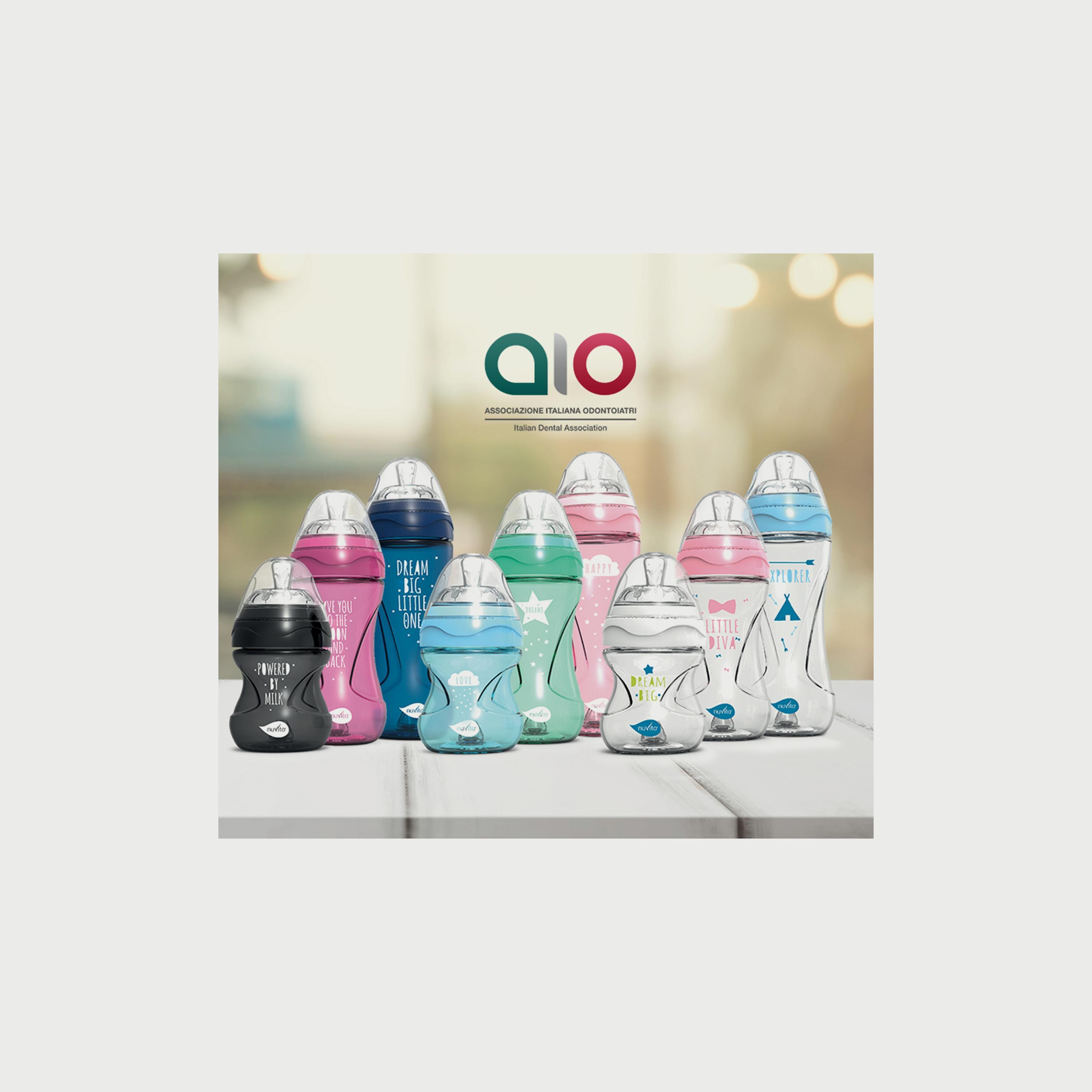 Nuvita Mimic Collection Baby Bottle - 150 ML-baby-feeding-feedingbottles-bottlesandteats-image-4