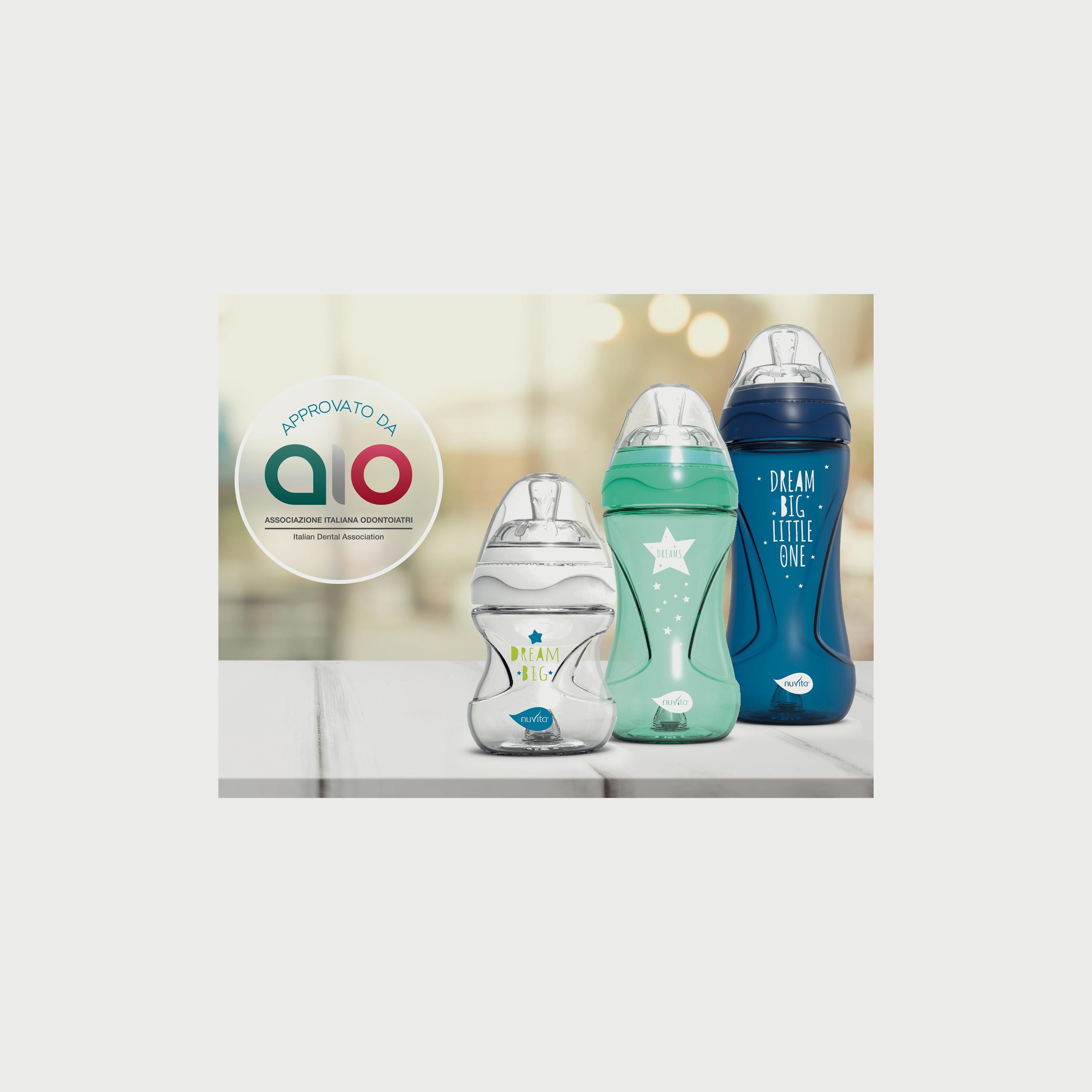 Nuvita Mimic Collection Baby Bottle - 150 ML-baby-feeding-feedingbottles-bottlesandteats-image-5