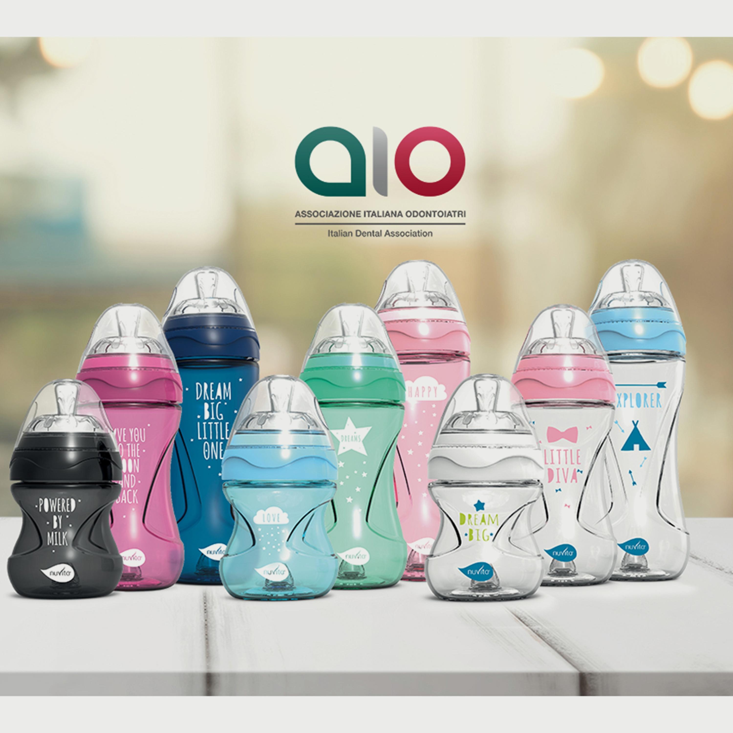 Nuvita Mimic Collection Baby Bottle - 250 ML-baby-feeding-feedingbottles-bottlesandteats-image-5