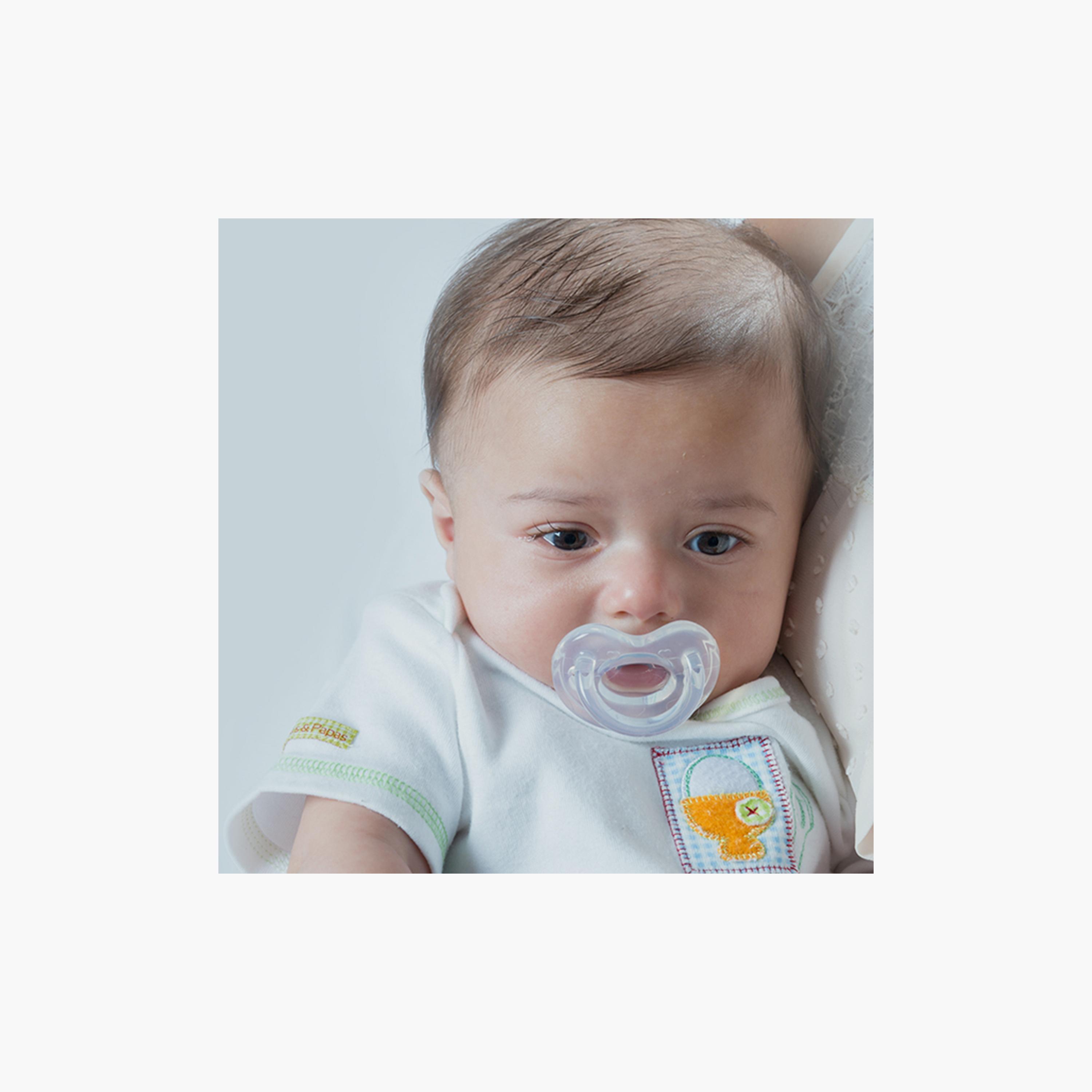 لهاية أورثوسوفت سيليكون من نوفيتا - أزرق فاتح-baby-feeding-pacifiers-image-5