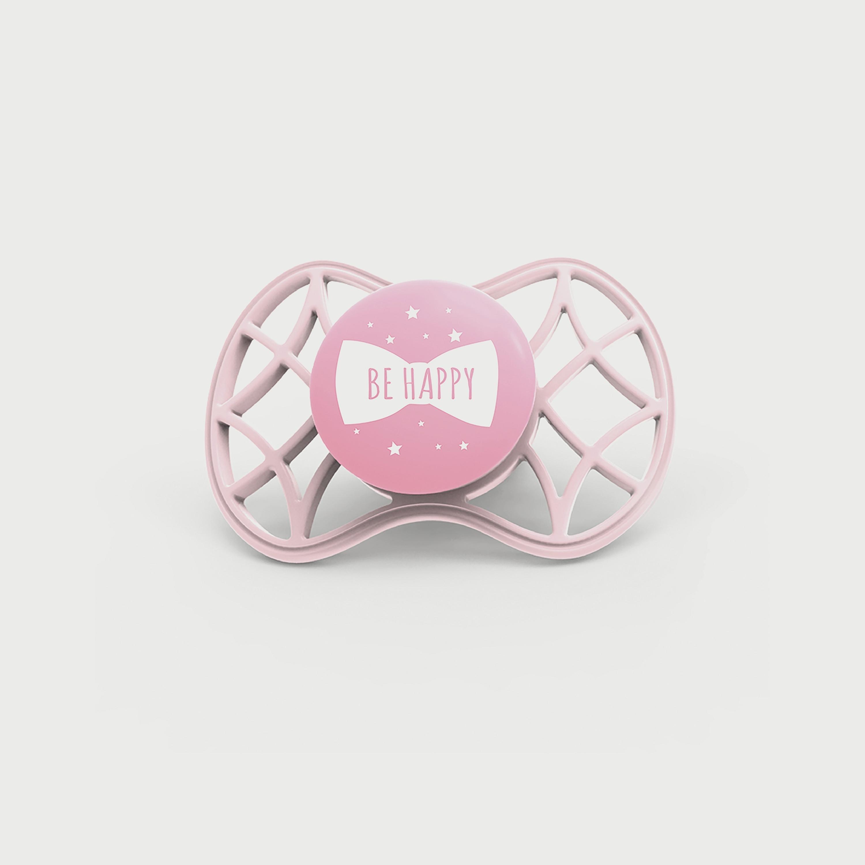 Nuvita Soother With Orthodontic Teat - Rose Quartz-baby-feeding-pacifiers-image-1
