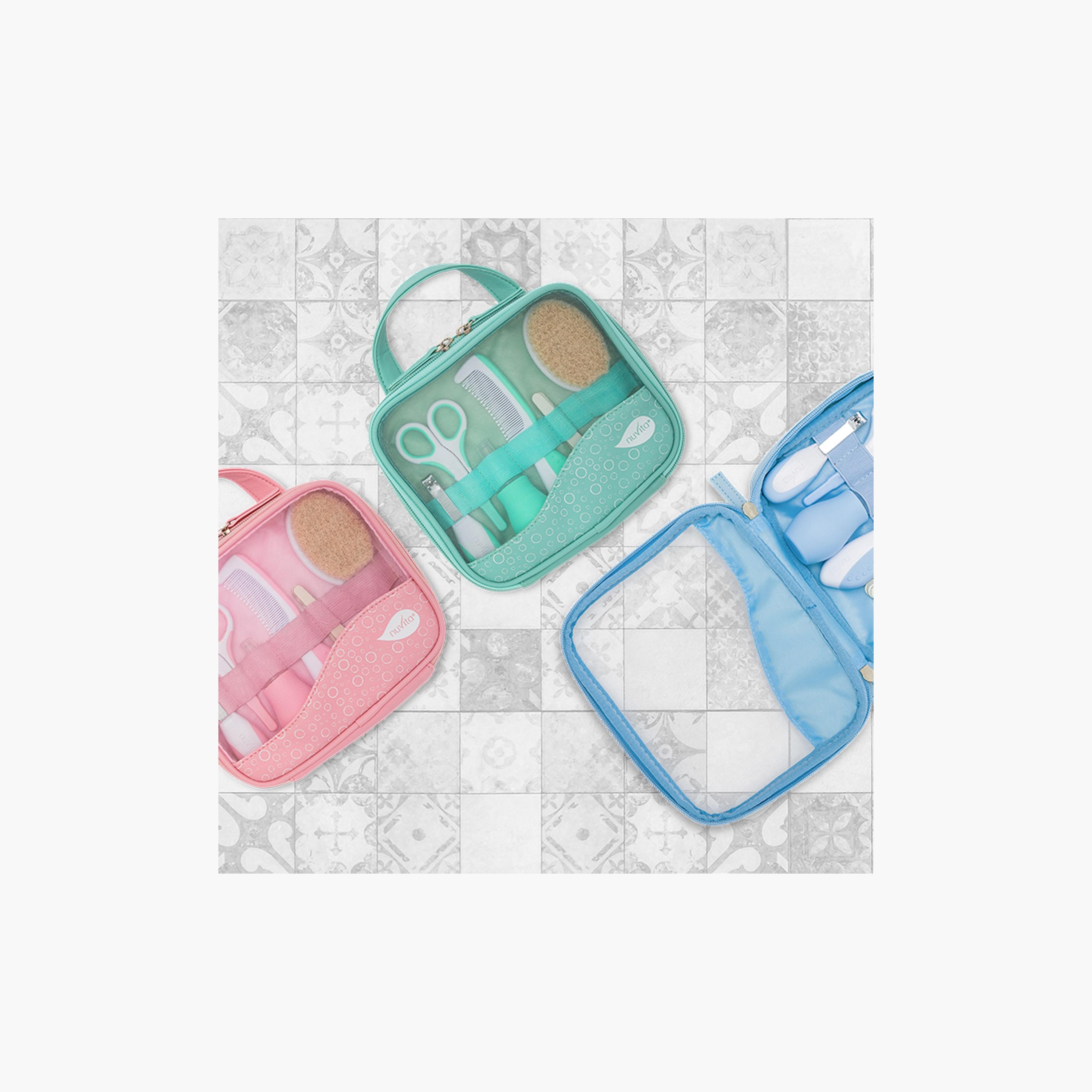 Nuvita Essential Baby Care Kit - Blue-baby-bathandcare-hairbodyskincare-image-2
