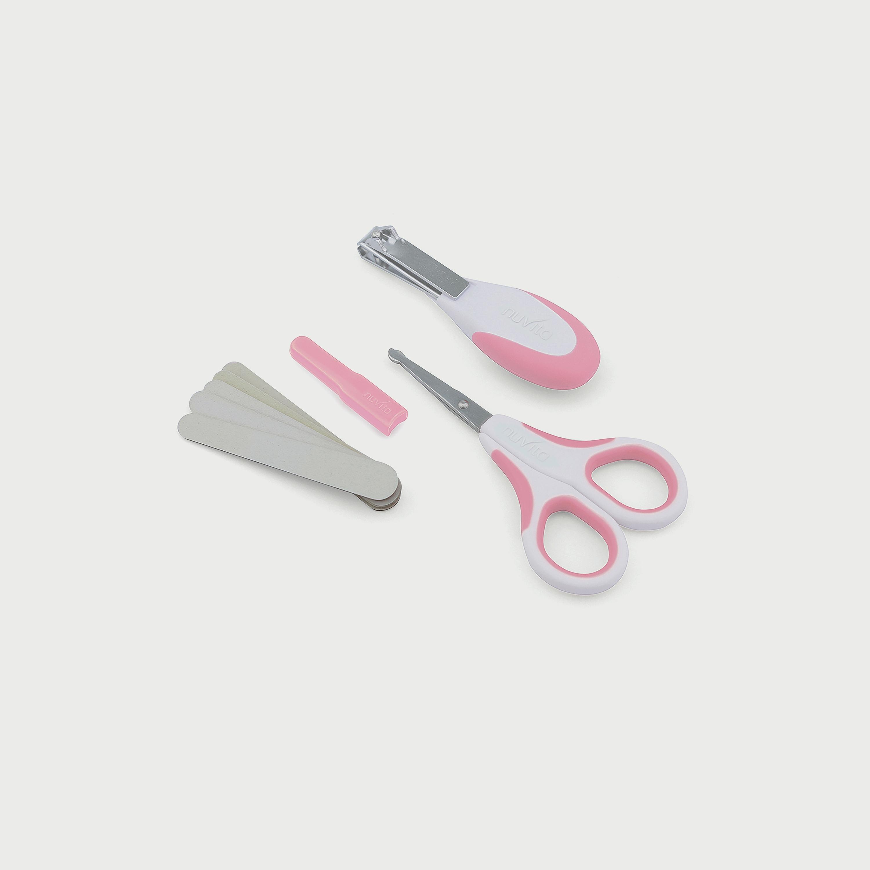 Nuvita 3-Piece Nail-Care Kit - Cool Pink-baby-bathandcare-hairbodyskincare-image-3