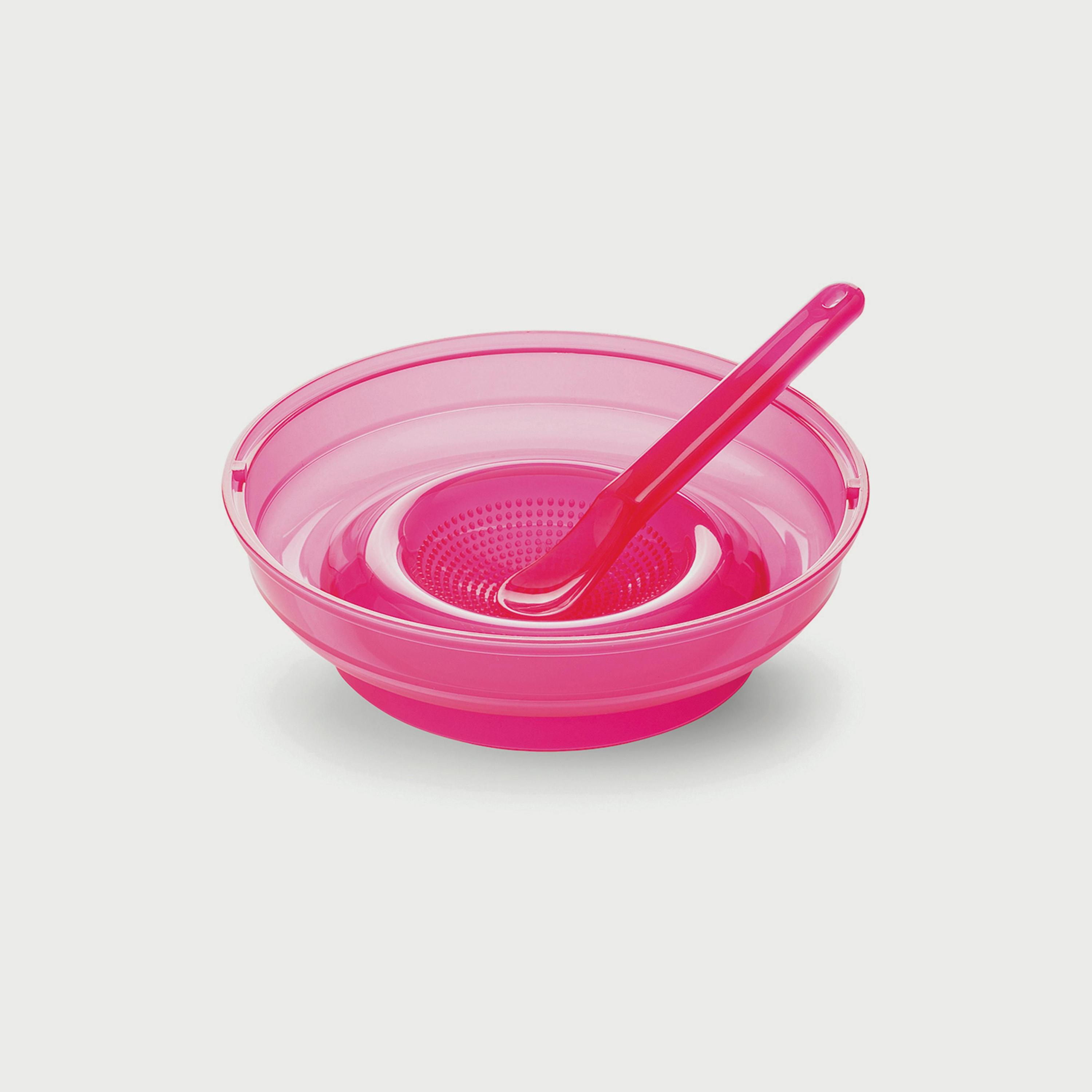 محضر طعام بابافاسيل 4 في 1 من نوفيتا - وردي-baby-feeding-babyfoodprocessors-image-6