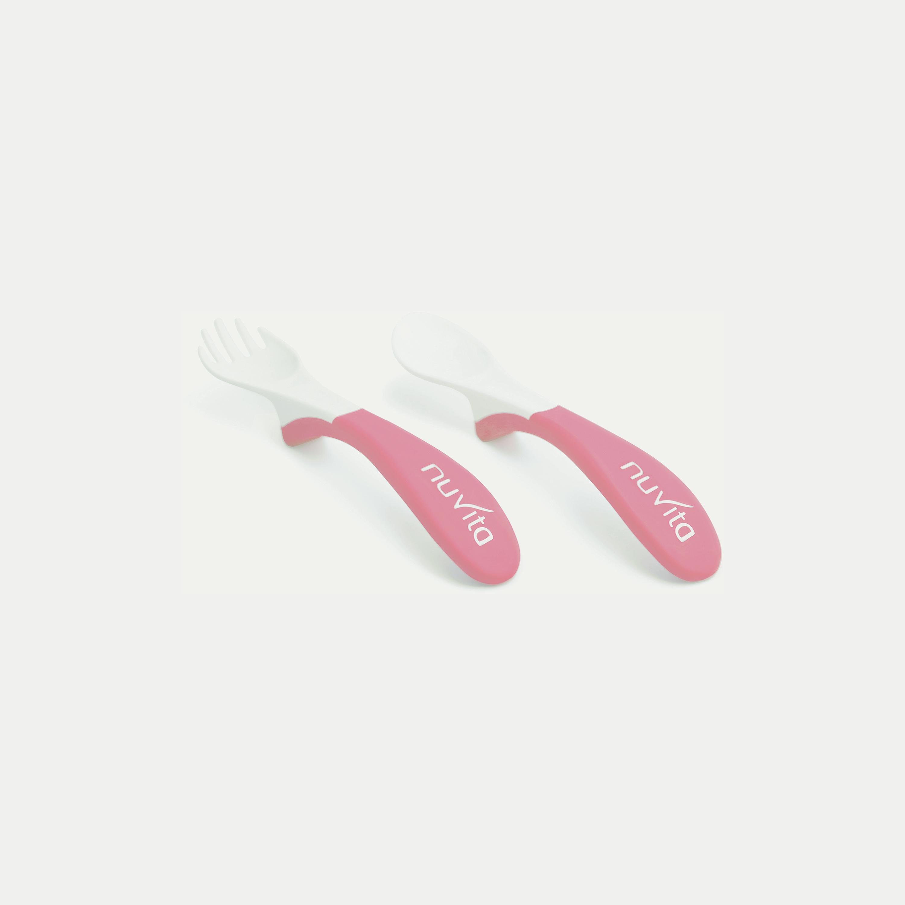 Nuvita 2-Piece Easyeating Cutlery Set-baby-feeding-mealtimeessentials-image-1