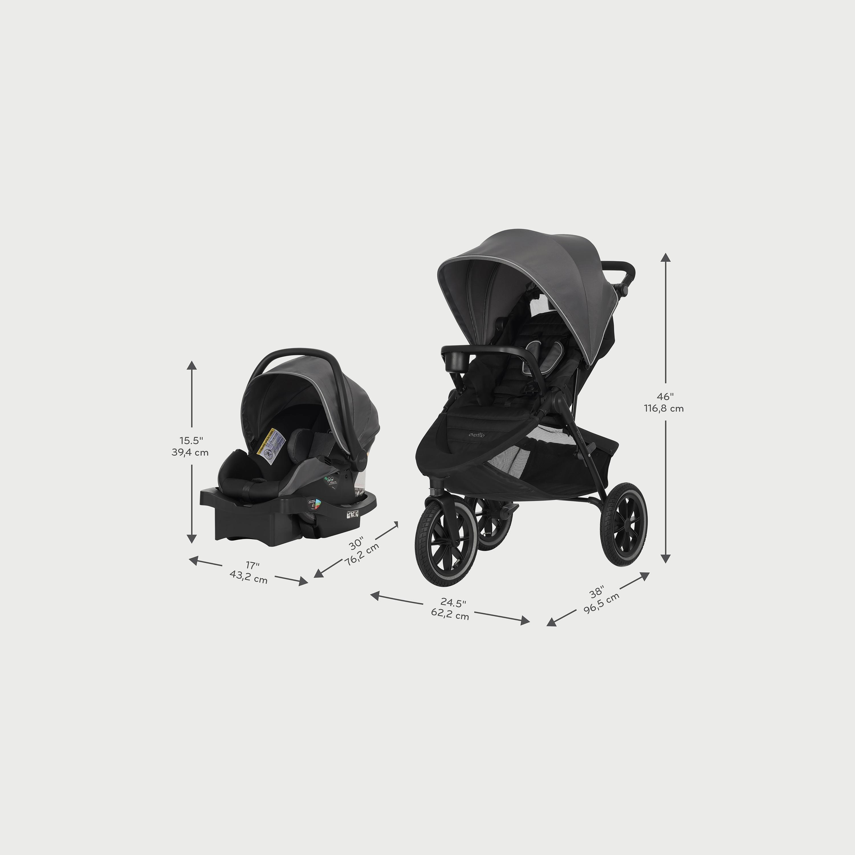 Evenflo folio3 stroller online