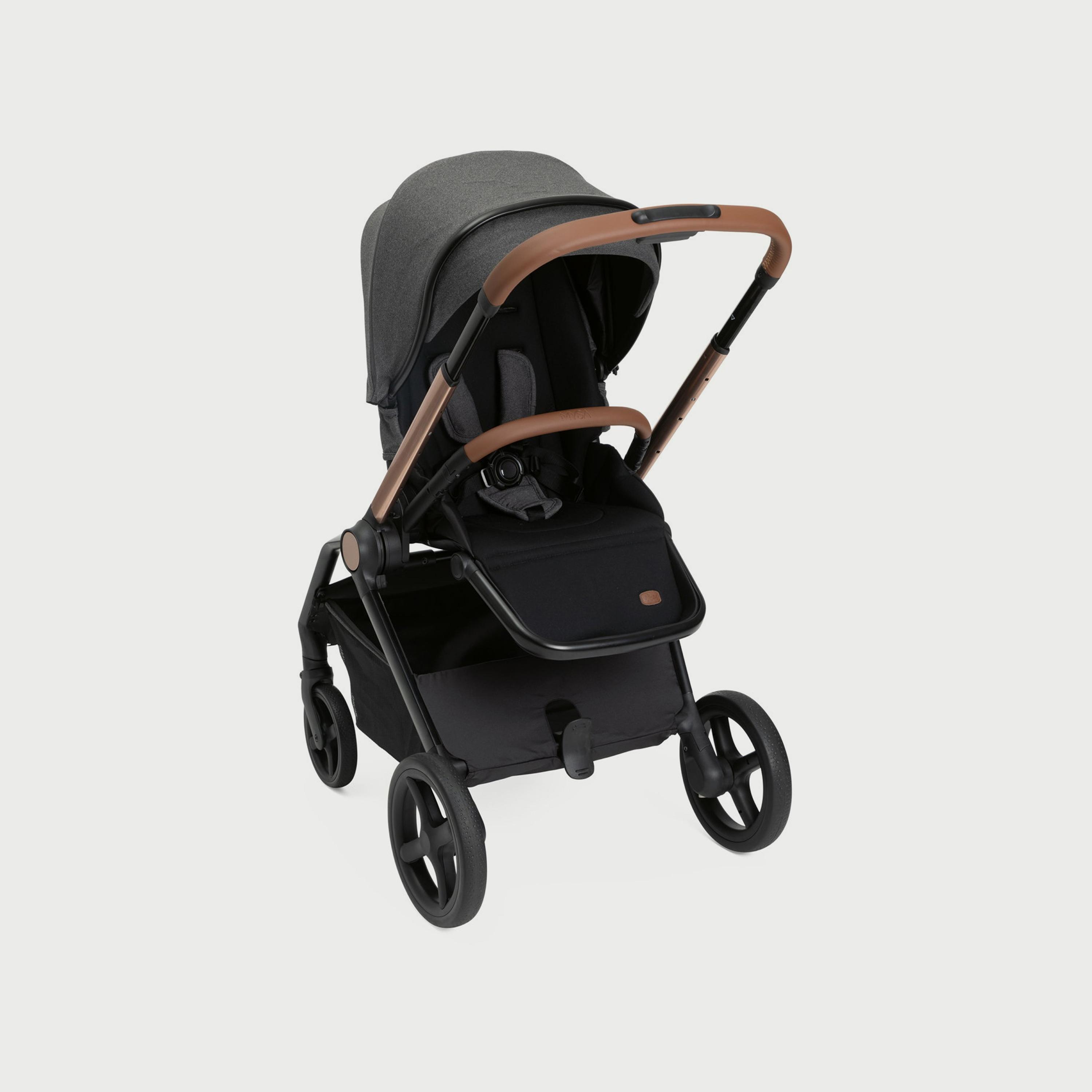 Buy Chicco Mysa Stroller Black Satin Online Babyshop UAE