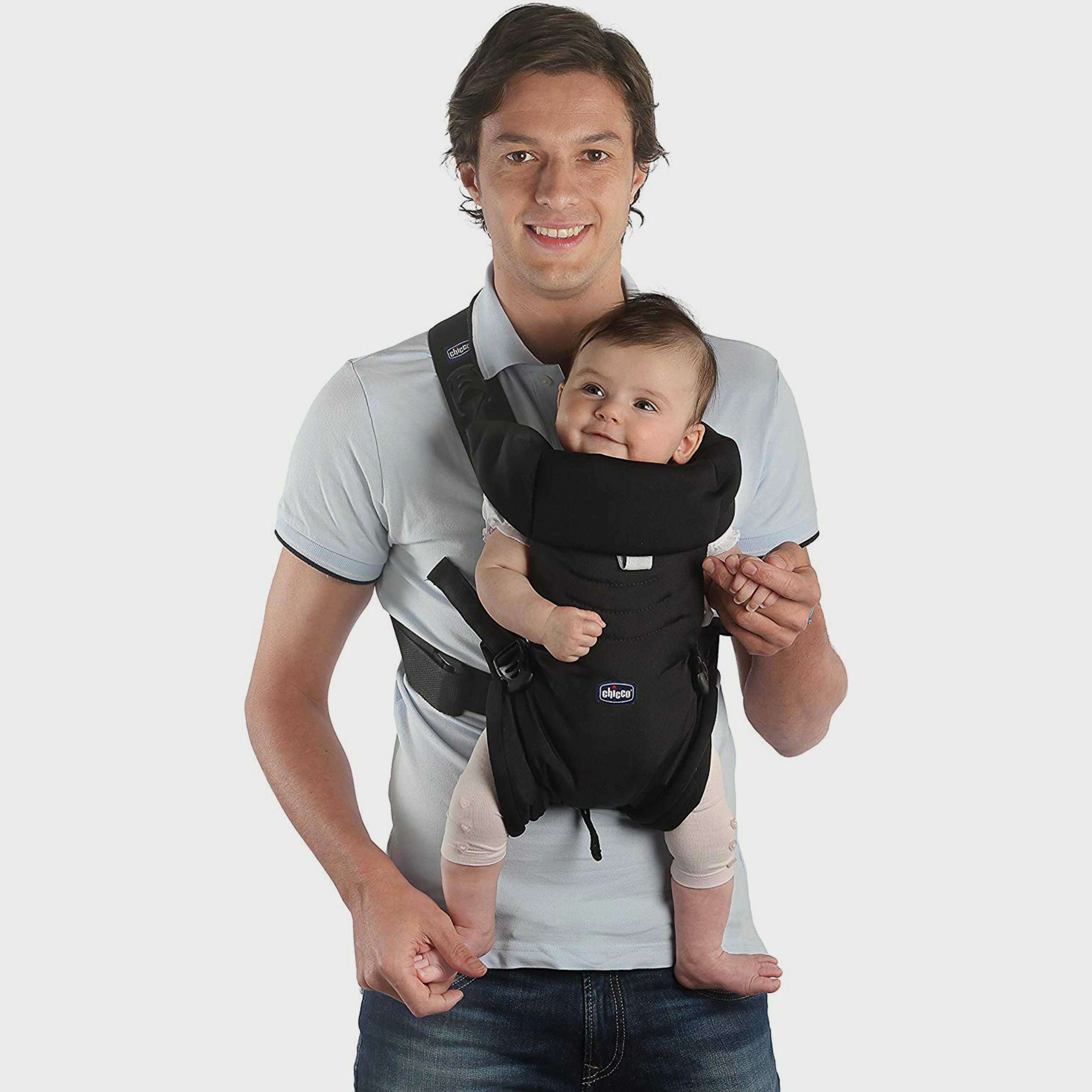 Chicco Easyfit Baby Carrier 0-9Kg, Black Night-baby-gear-babycarriers-image-1
