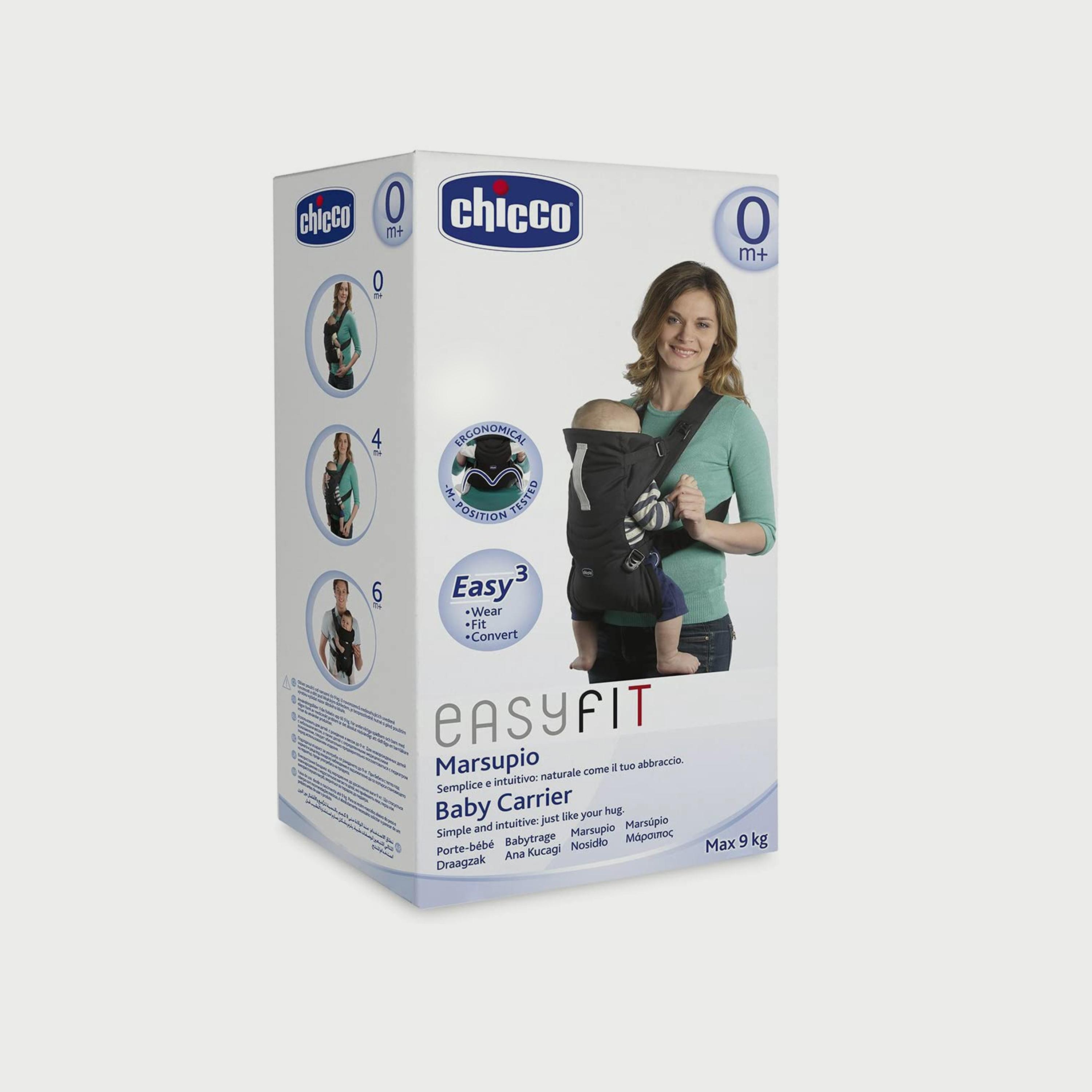 Chicco Easyfit Baby Carrier 0-9Kg, Black Night-baby-gear-babycarriers-image-2