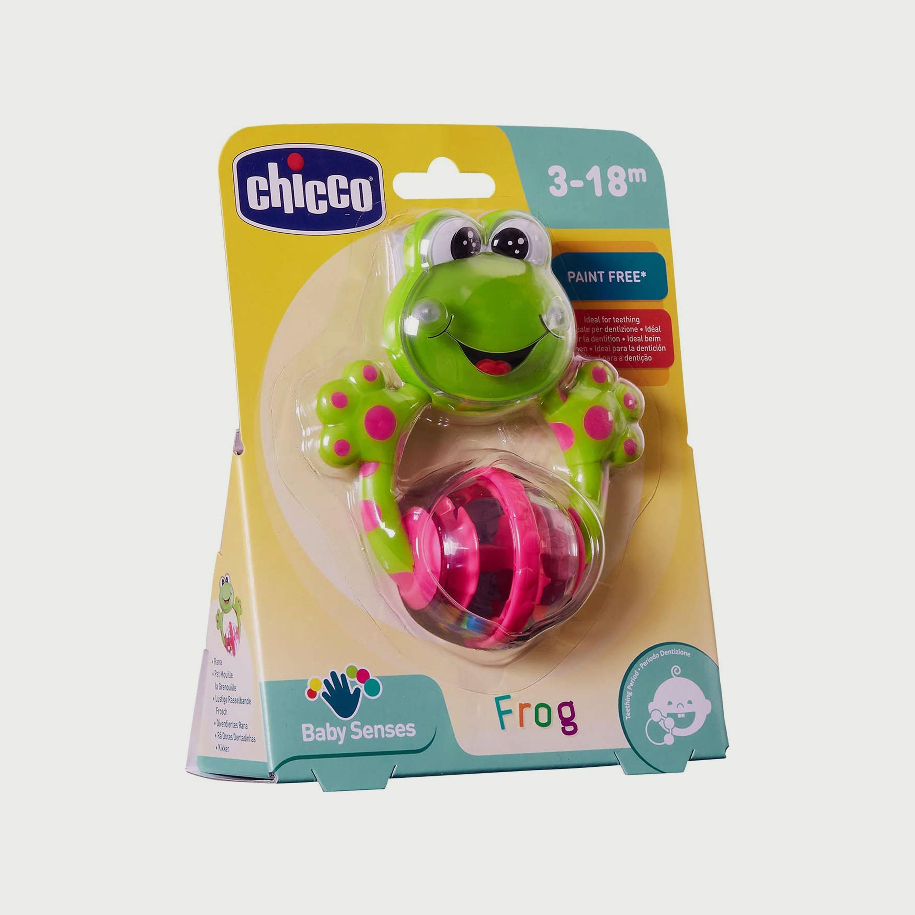 Chicco Fun Teething Rattle Frog-toys-babyandtoddlertoys-rattlesandteethers-image-4