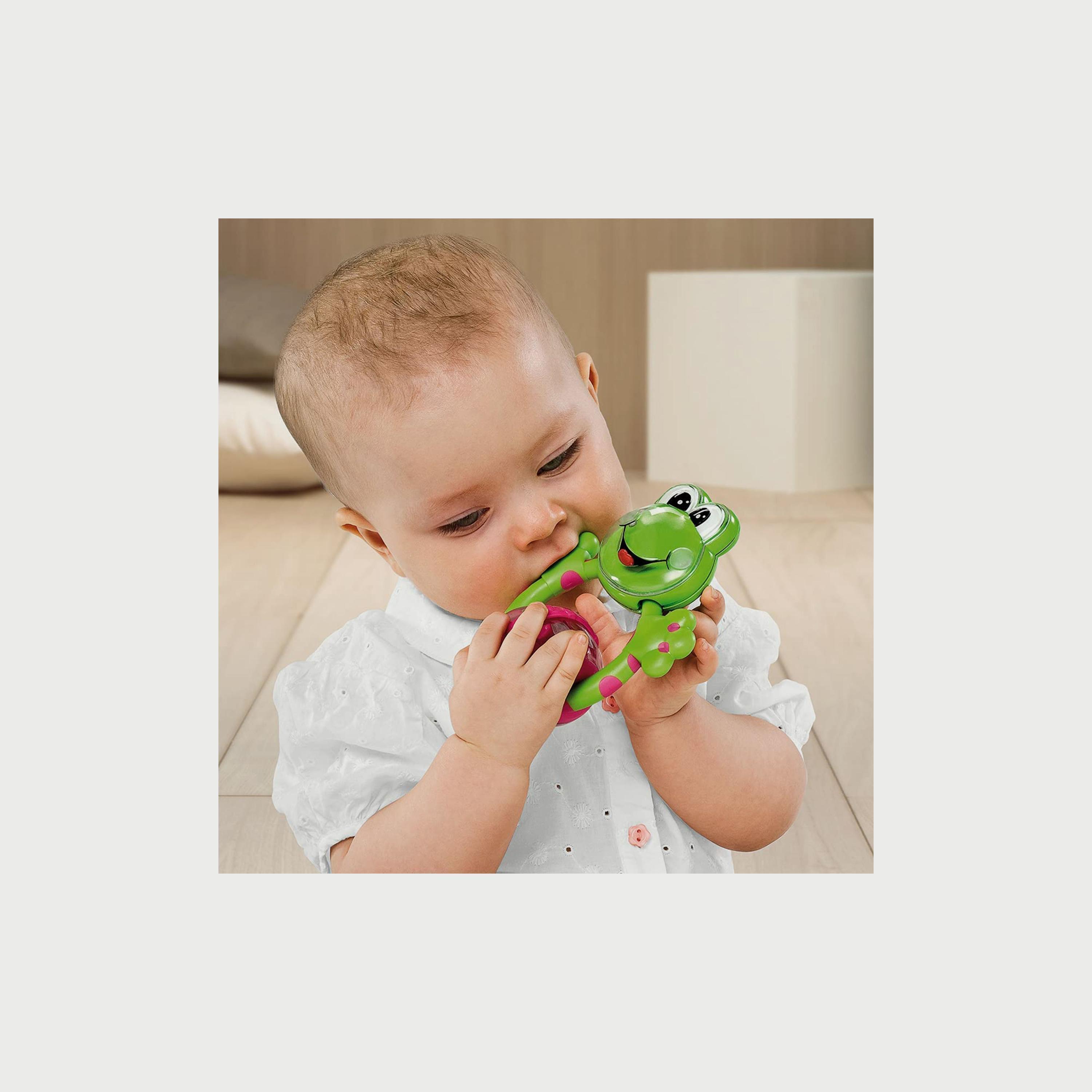 Chicco Fun Teething Rattle Frog-toys-babyandtoddlertoys-rattlesandteethers-image-5