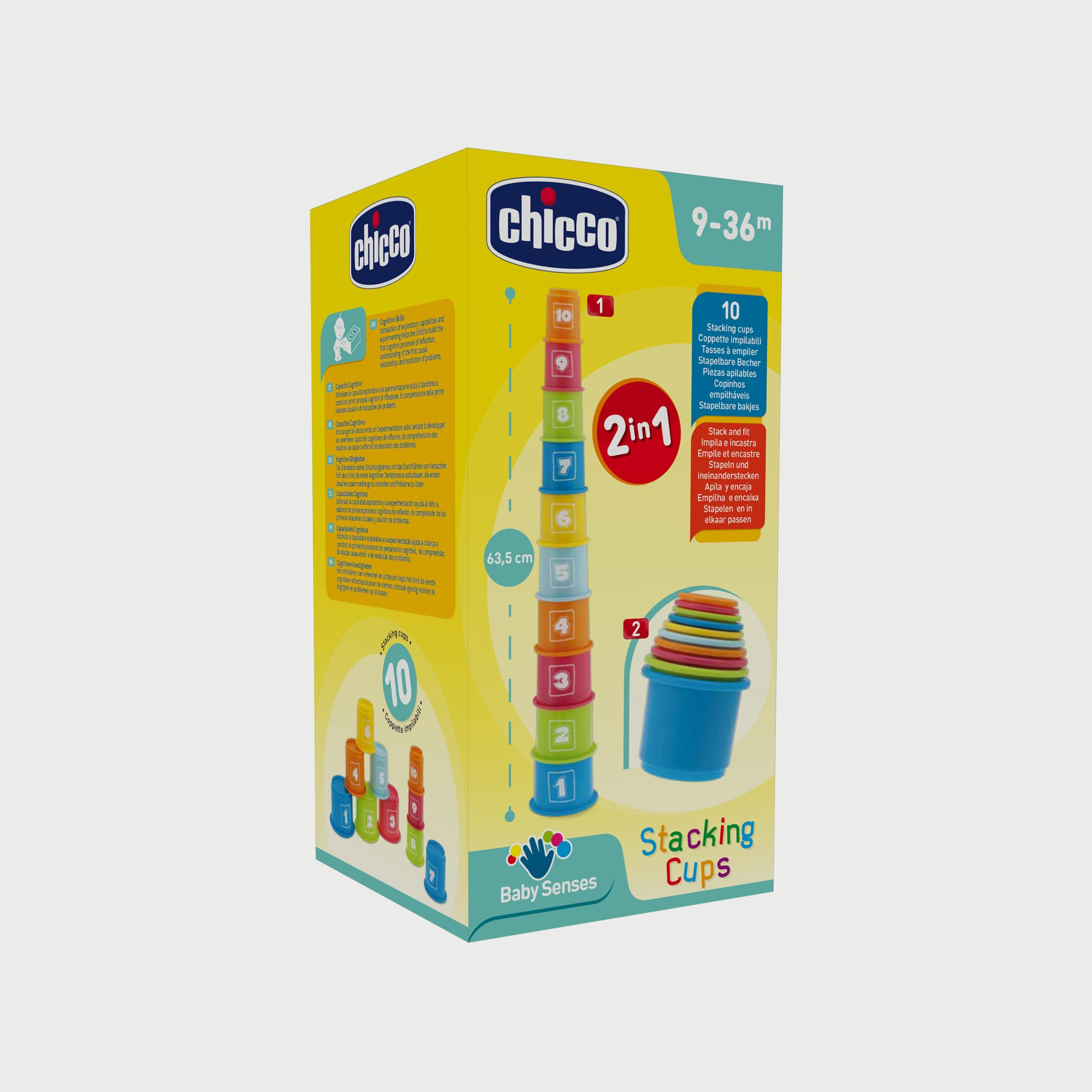 Chicco Stacking Cups-toys-babyandtoddlertoys-stackingandnestingtoys-image-1